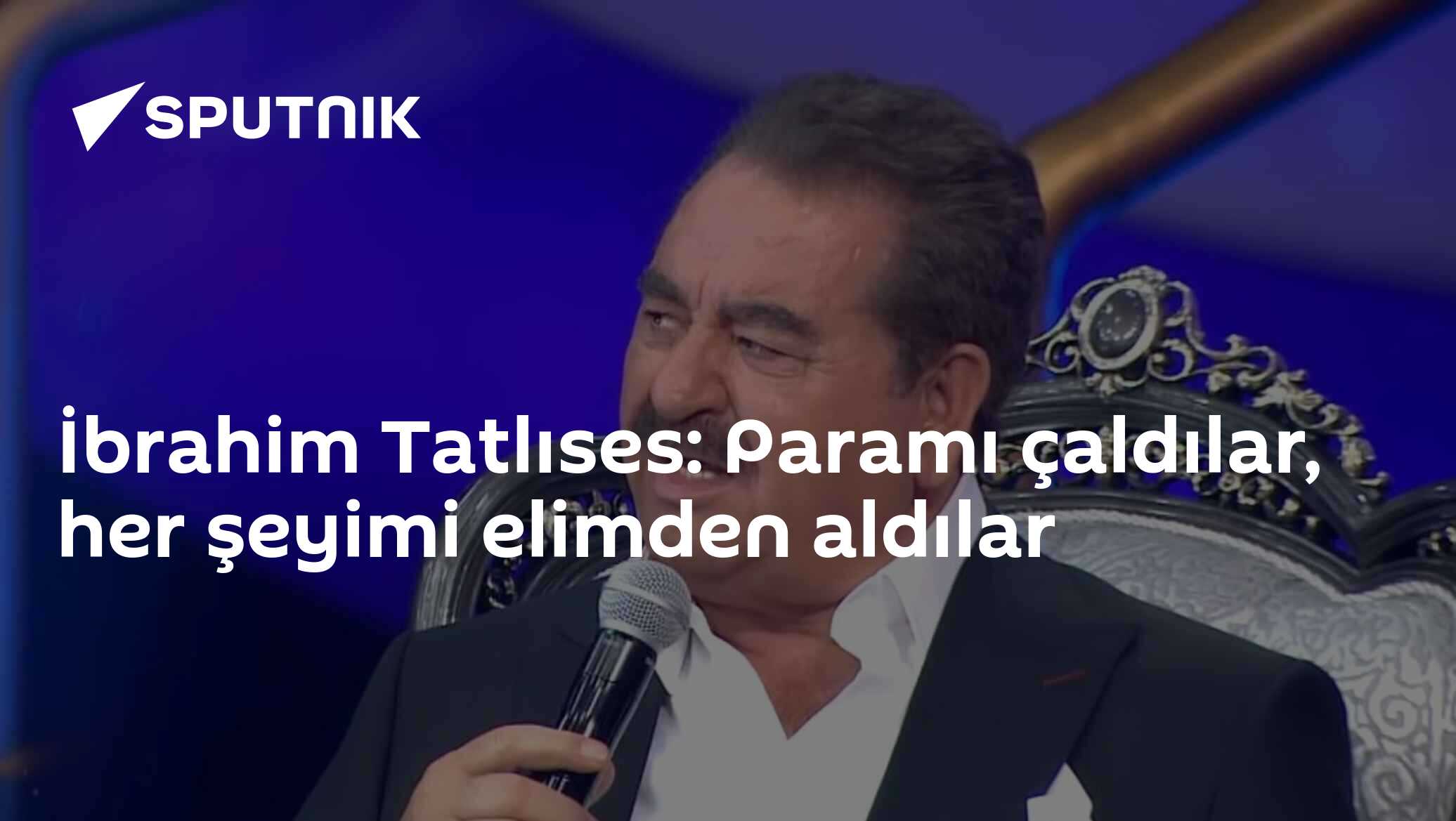 İbrahim Tatlıses: Paramı çaldılar, her şeyimi elimden aldılar