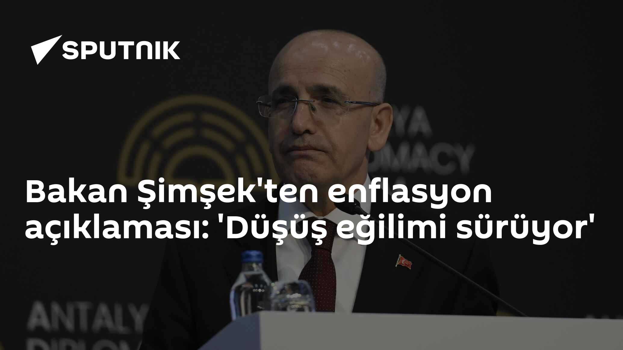 Bakan Şimşek'ten enflasyon açıklaması: 'Düşüş eğilimi sürüyor'