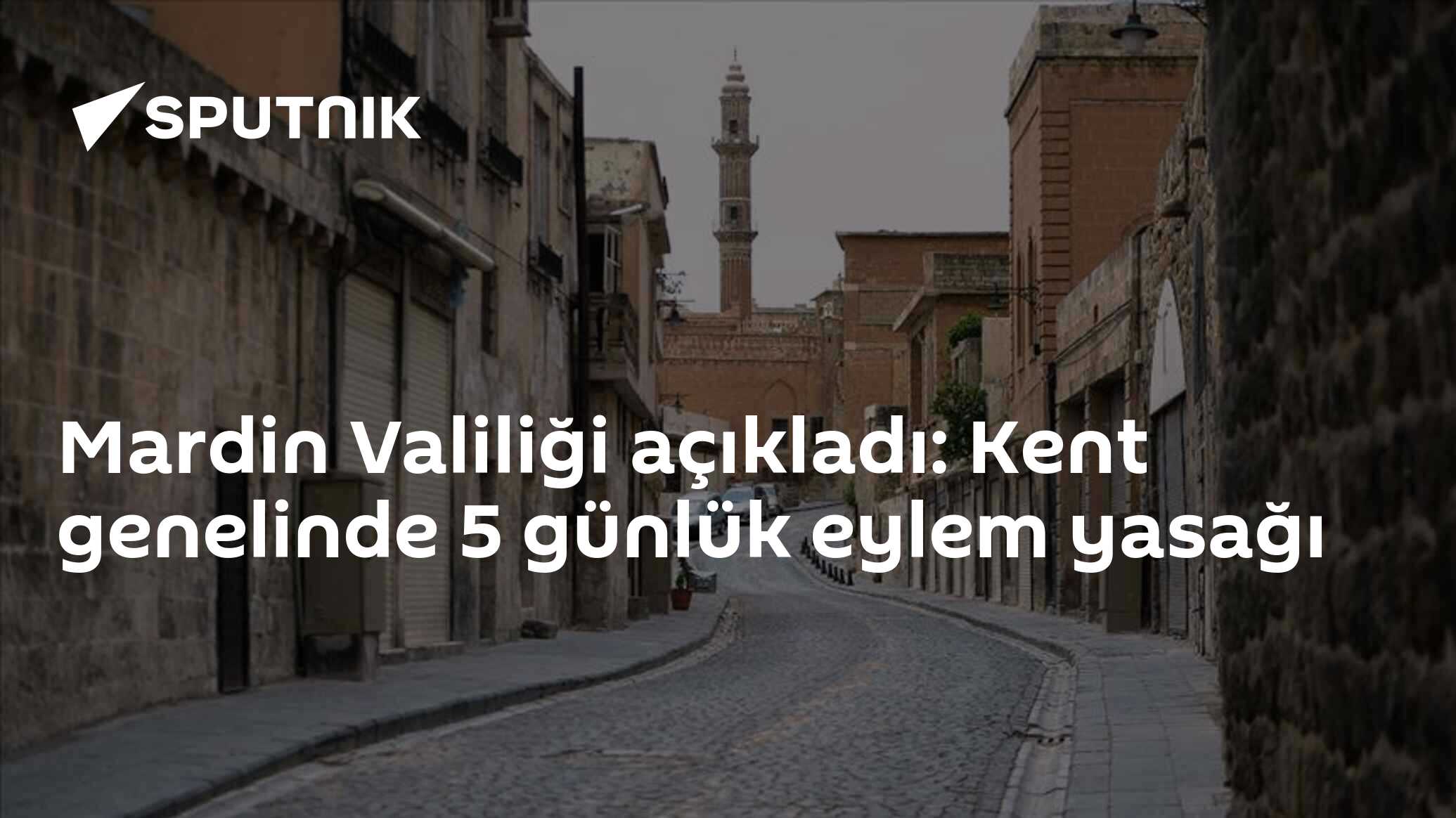 Mardin Valiliği açıkladı: Kent genelinde 5 günlük eylem yasağı