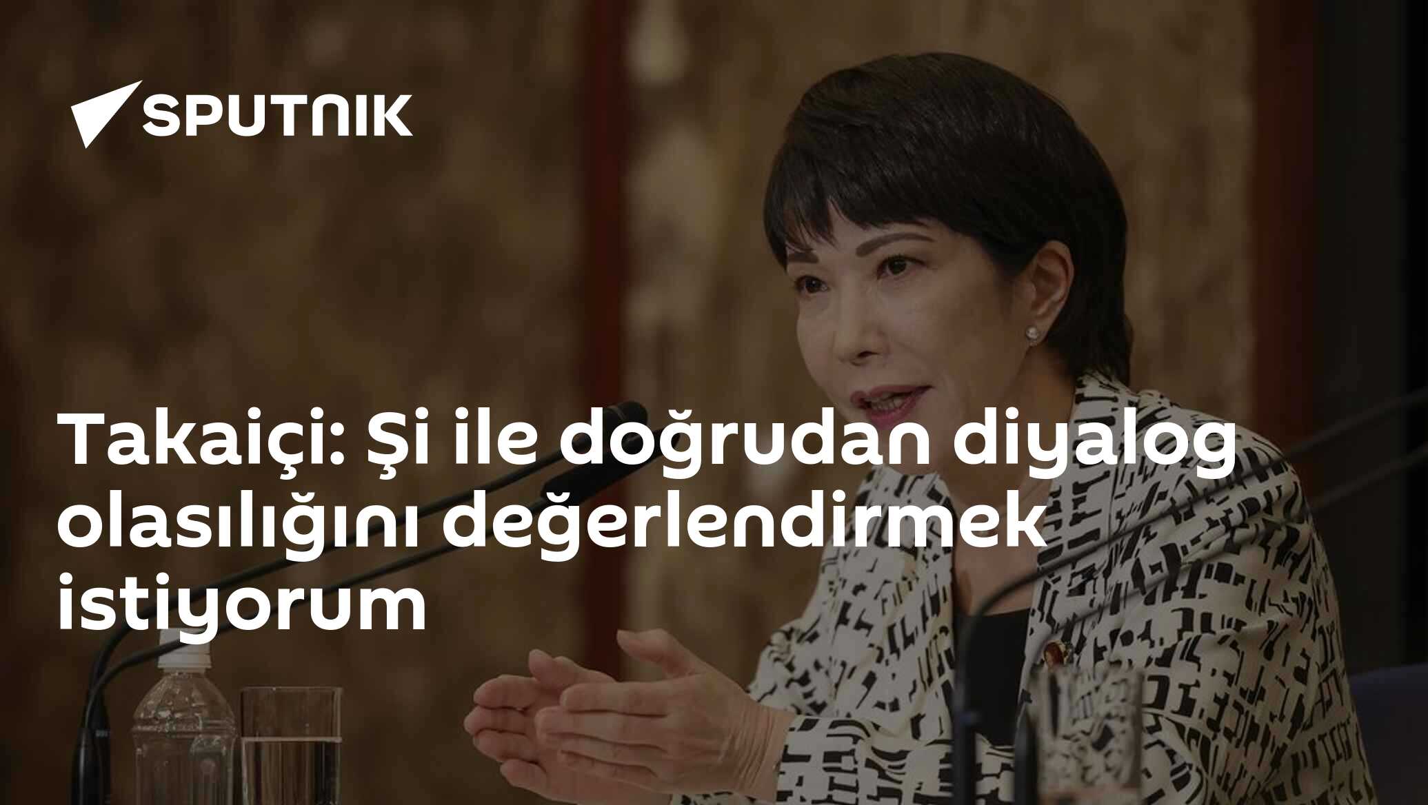 Takaiçi: Şi ile doğrudan diyalog olasılığını değerlendirmek istiyorum