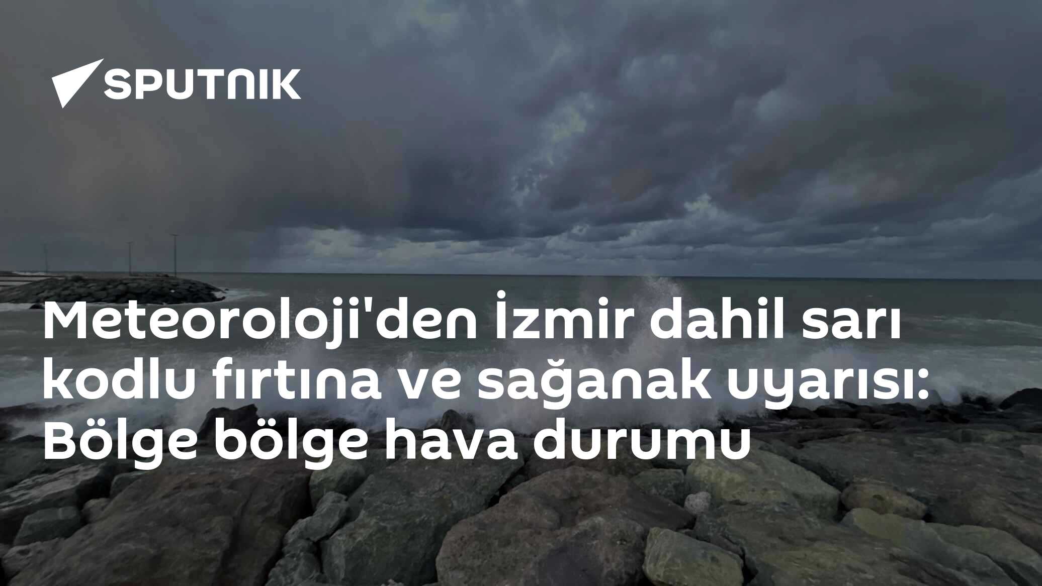 Marmara'da Sarı Kodlu Fırtına Uyarısı: İzmir'e Değişiklikler Getiriyor
