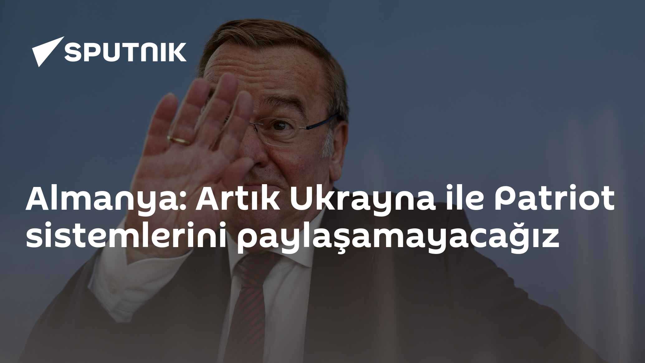 Almanya: Artık Ukrayna ile Patriot sistemlerini paylaşamayacağız