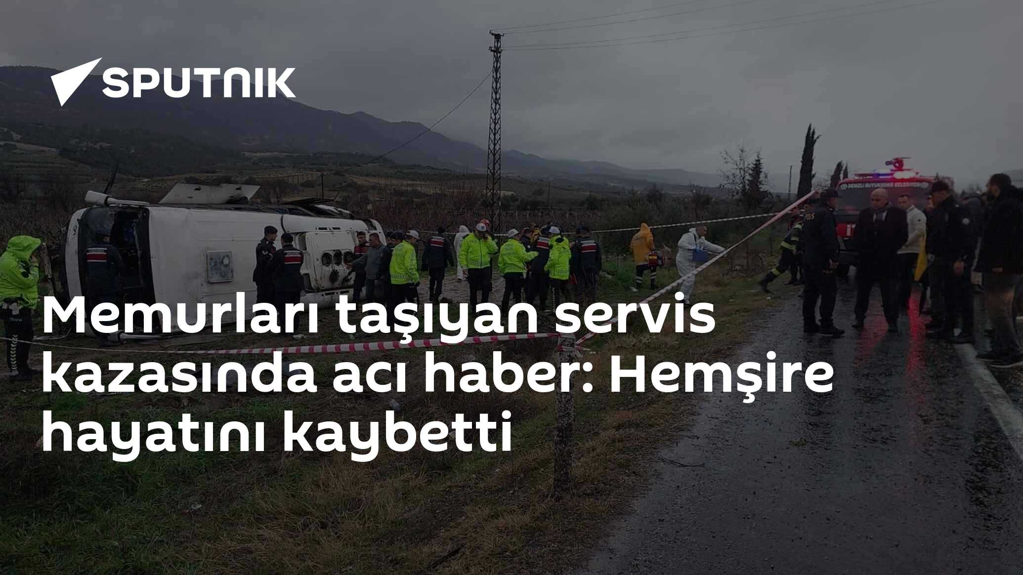 Servis Minibüsüde Kaza, Hemşire Hayatını Bırakıyor