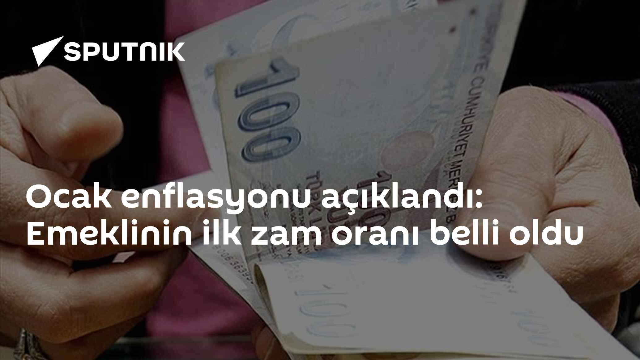 Ocak Enflasyonu: Emeklinin İlk Zam Oranı Belirlendi