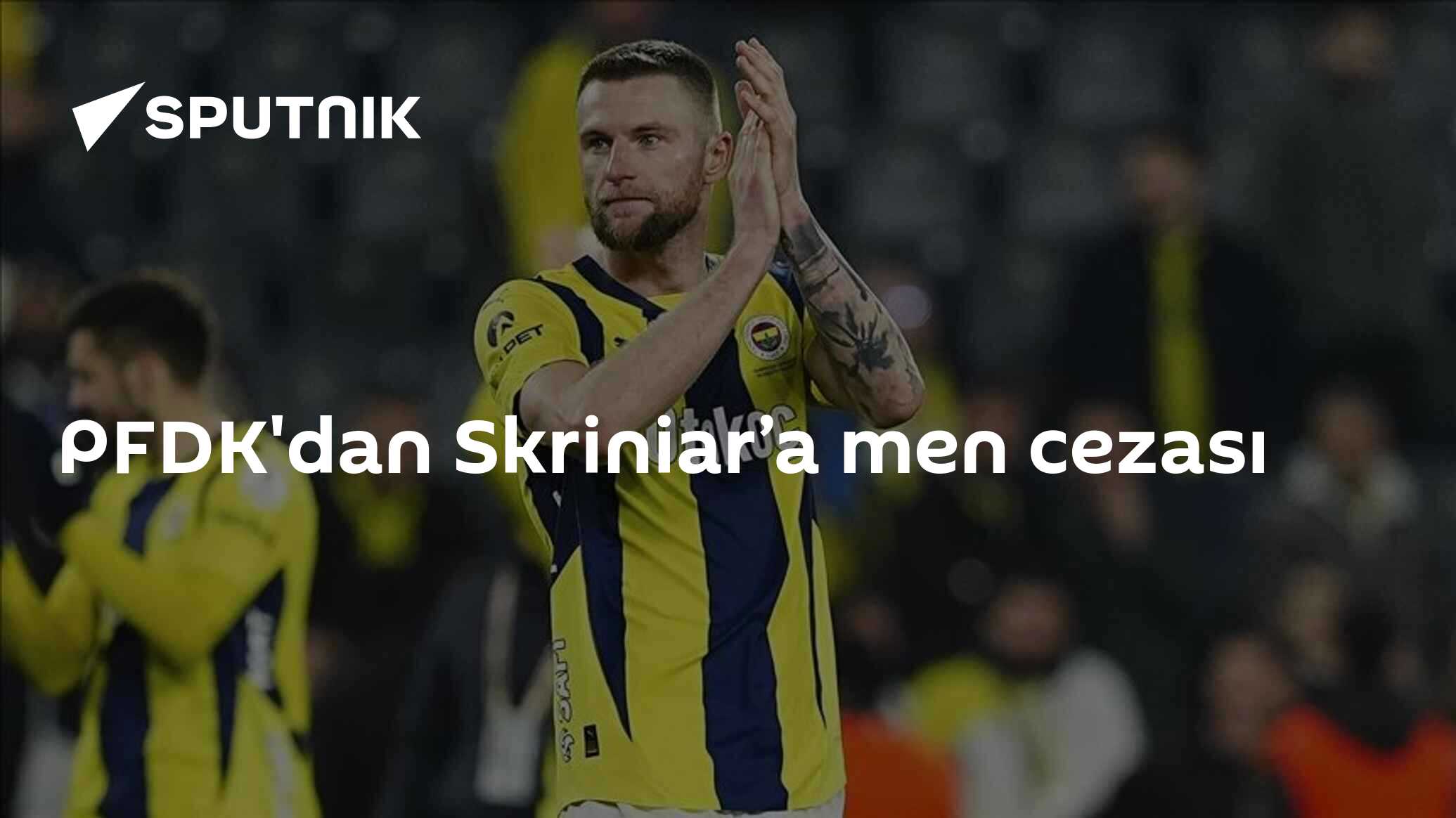 Fenerbahçe Kaptanı Milan Skriniar PFDK'ya Men Edildi