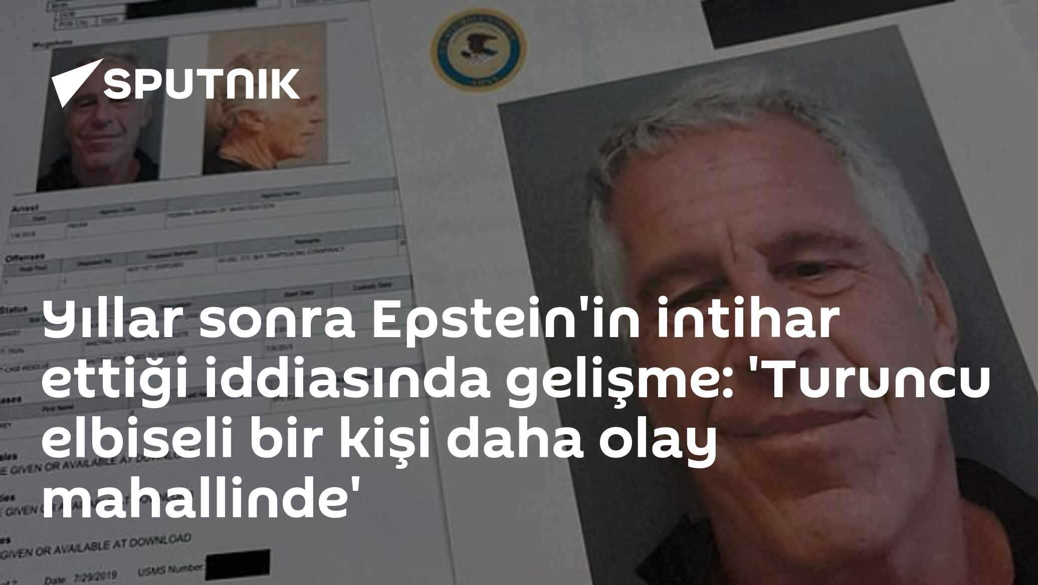 Jeffrey Epstein Intiharı İddianamesinde Yeni Görüntüler: Turuncu Elbiseli Kişinin Rolü