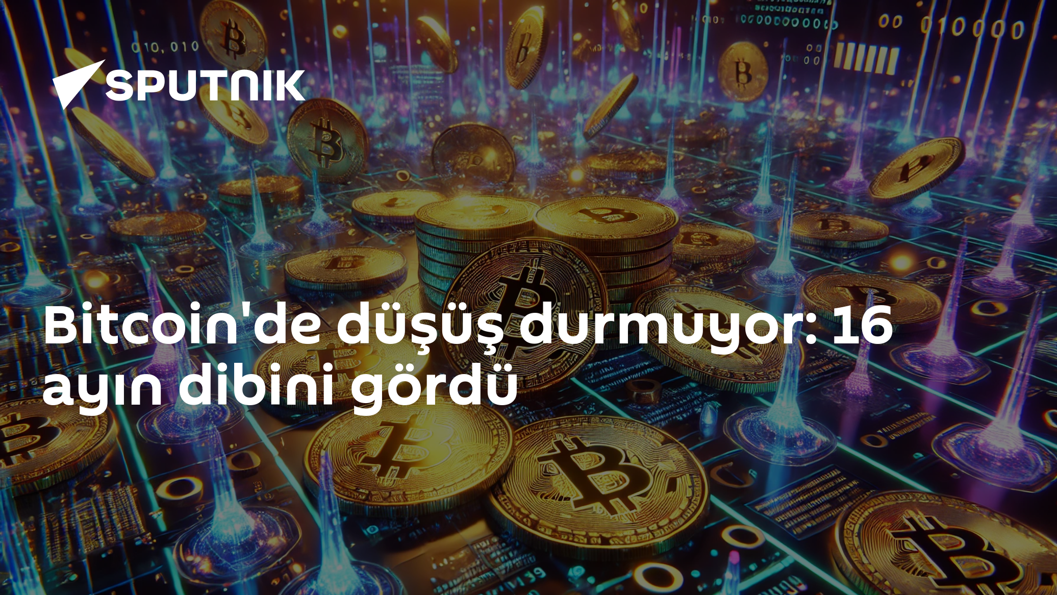 Bitcoin'in Düşüş Durumu: 16 Ayın Dibini Seansın Başlarında Görüyor