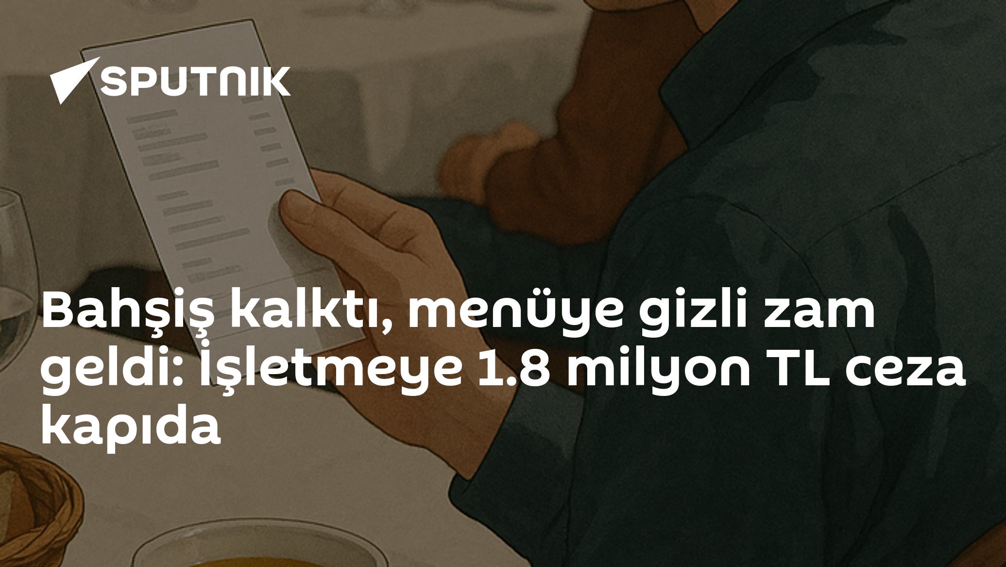 Ticaret Bakanlığı'nın Menü Fiyatına İlişkin İnceleme Başlatması