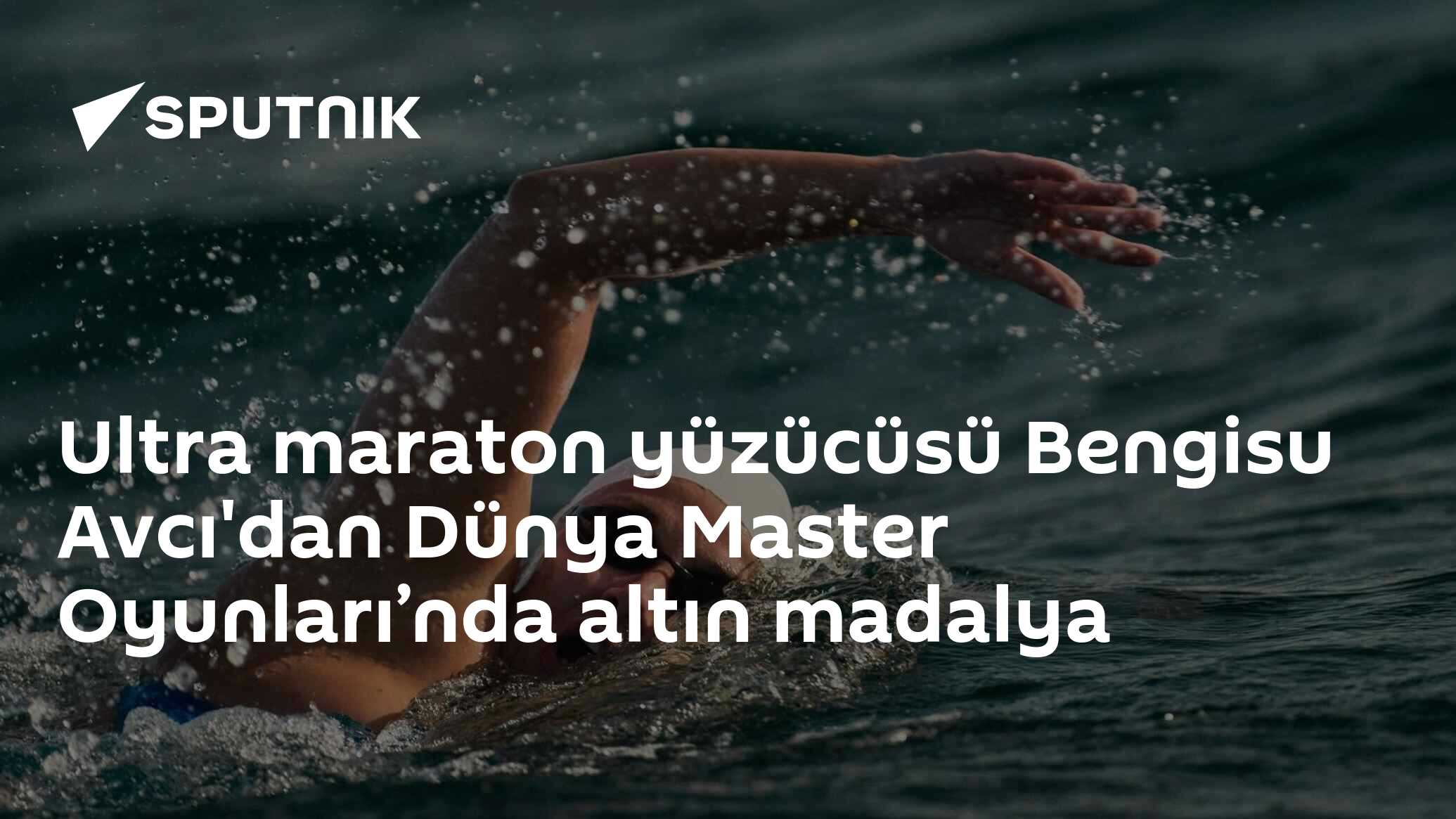 Bengisu Avcı'nın Dünya Master Oyunları'nda Altın Madalya Kazandığı Ultra Maraton Yüzücü