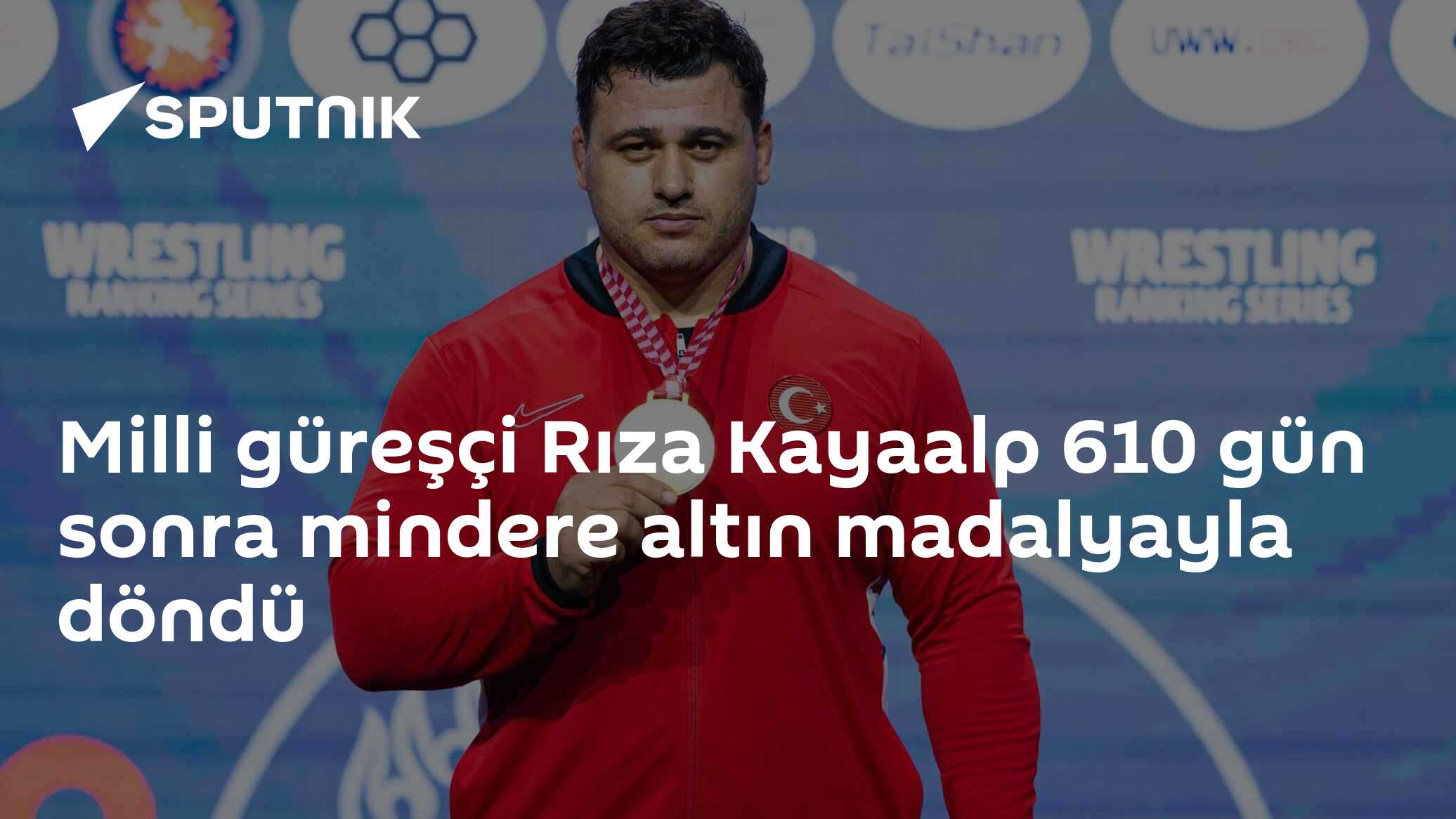 Rıza Kayaalp Zagreb Açık Güreş Turnuvasında Altın Madalya Kazanıyor