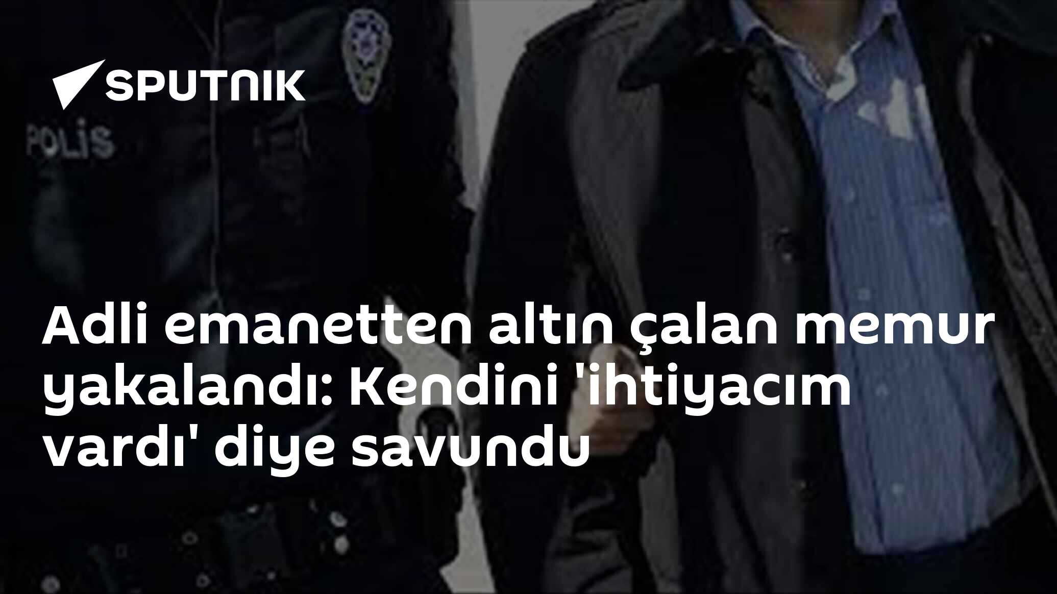 'Adli Emanette Altın Çalan Memur Yakalandı'