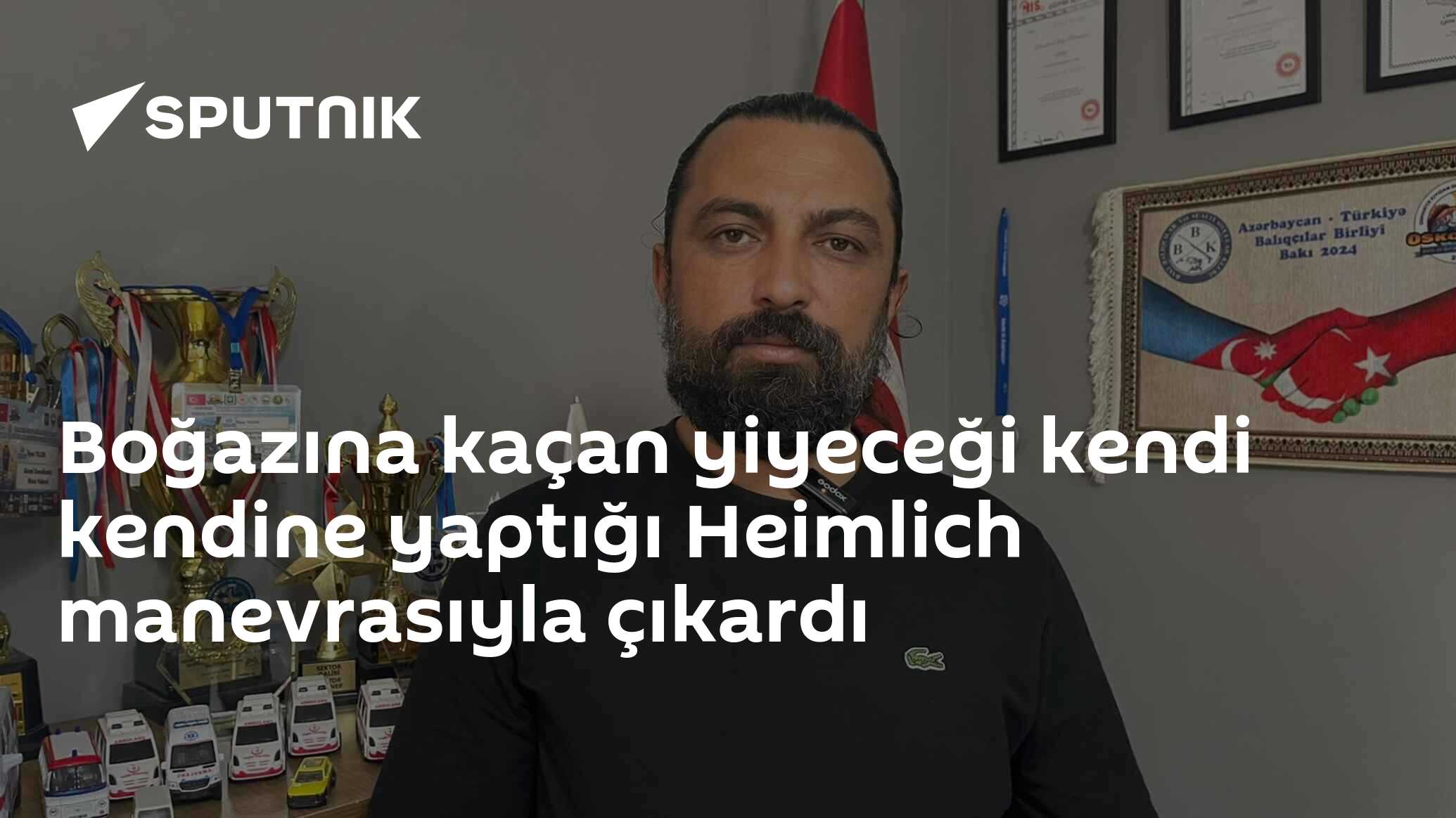 Boğazına kaçan yiyeceği kendi kendine yaptığı Heimlich manevasıyla çıkardı: Acil durumda ne yapmanın doğru olduğunu öğrenin!