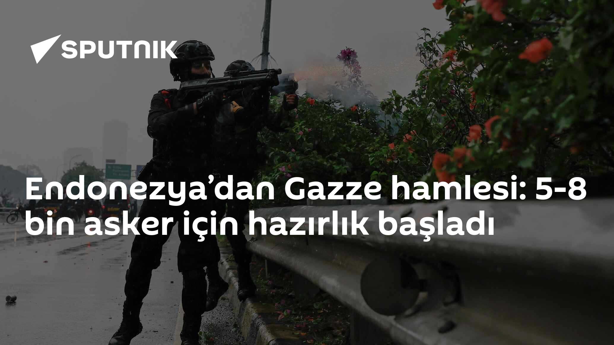 Endonezya’dan Gazze Hamlesi: 5-8 Bin Asker için Hazırlık Başladı