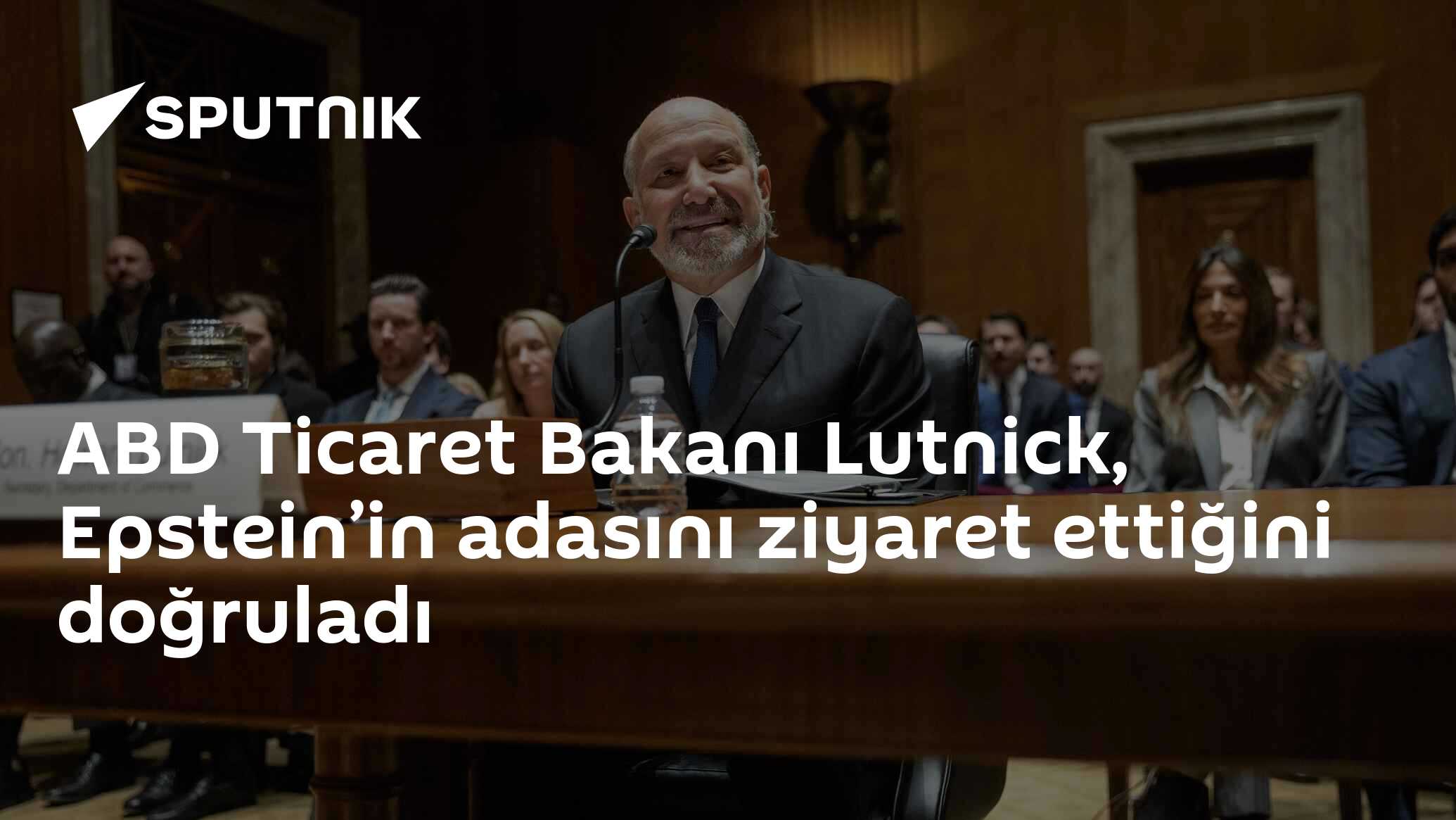 Howard Lutnick Ticaret Bakanı Epste'in Adası Ziyareti