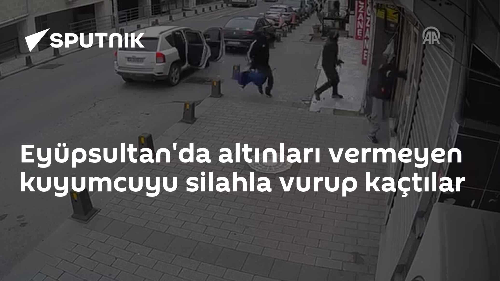 Eyüpsultan'da Kuyumcu Soygunu ve Silah Saldırısı