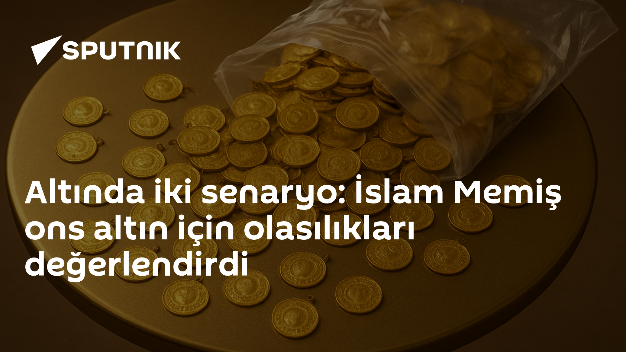 İslam Memiş ons altın için iki olası senaryo değerlendirdi