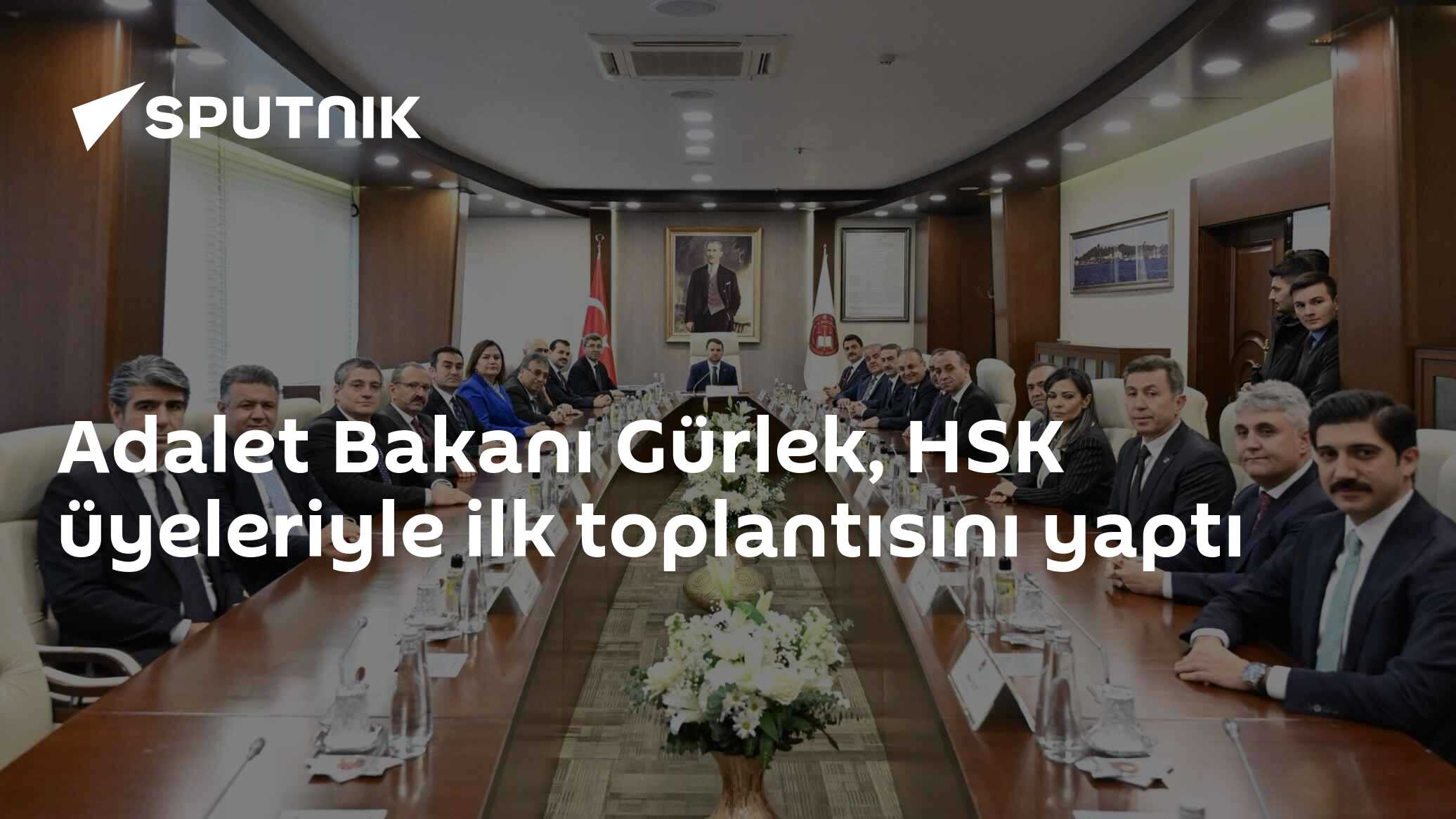 Hakimler ve Savcılar Kurulu ile ilk toplantı: Adalet Bakanı Gürlek'in stratejileri
