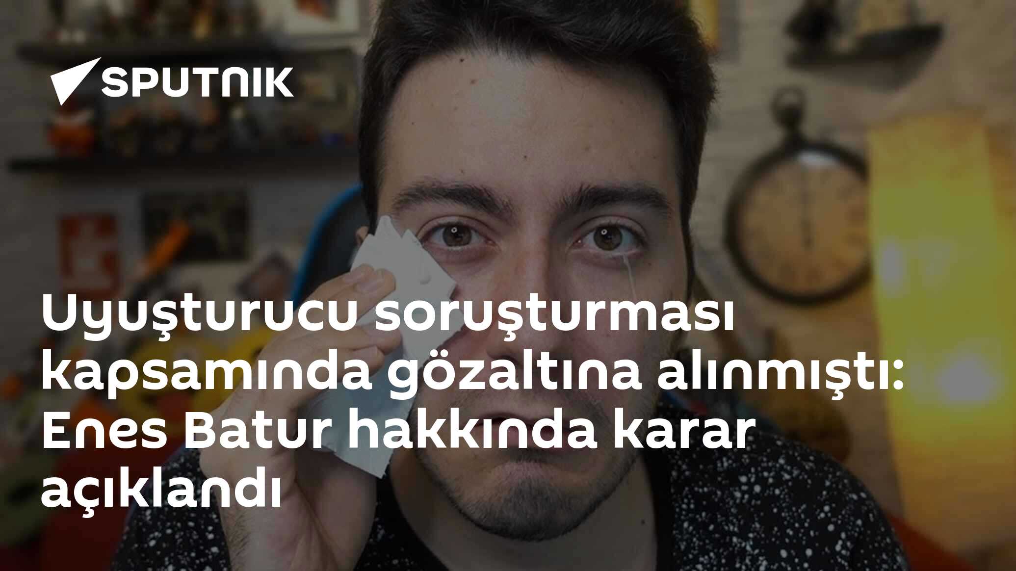 'Uyuşturucu Kullanma' Suçunda Serbest Kalınan Enes Batur Hakkında Karar Çıkardılar - Bugün TR