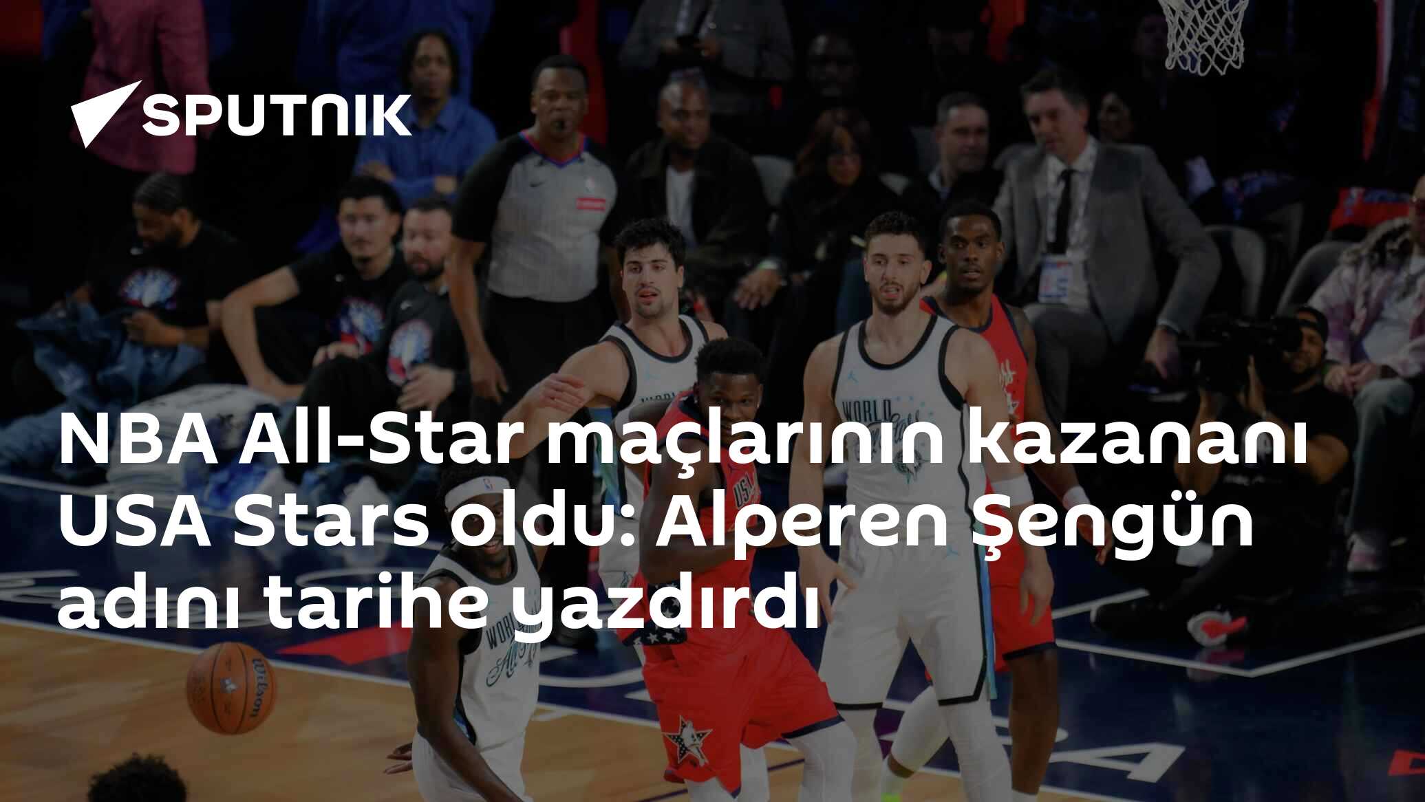 Alperen Şengün'in İkinci kez All-Star Maçına Çıkışı: USA Stars'ın Galbiyeti