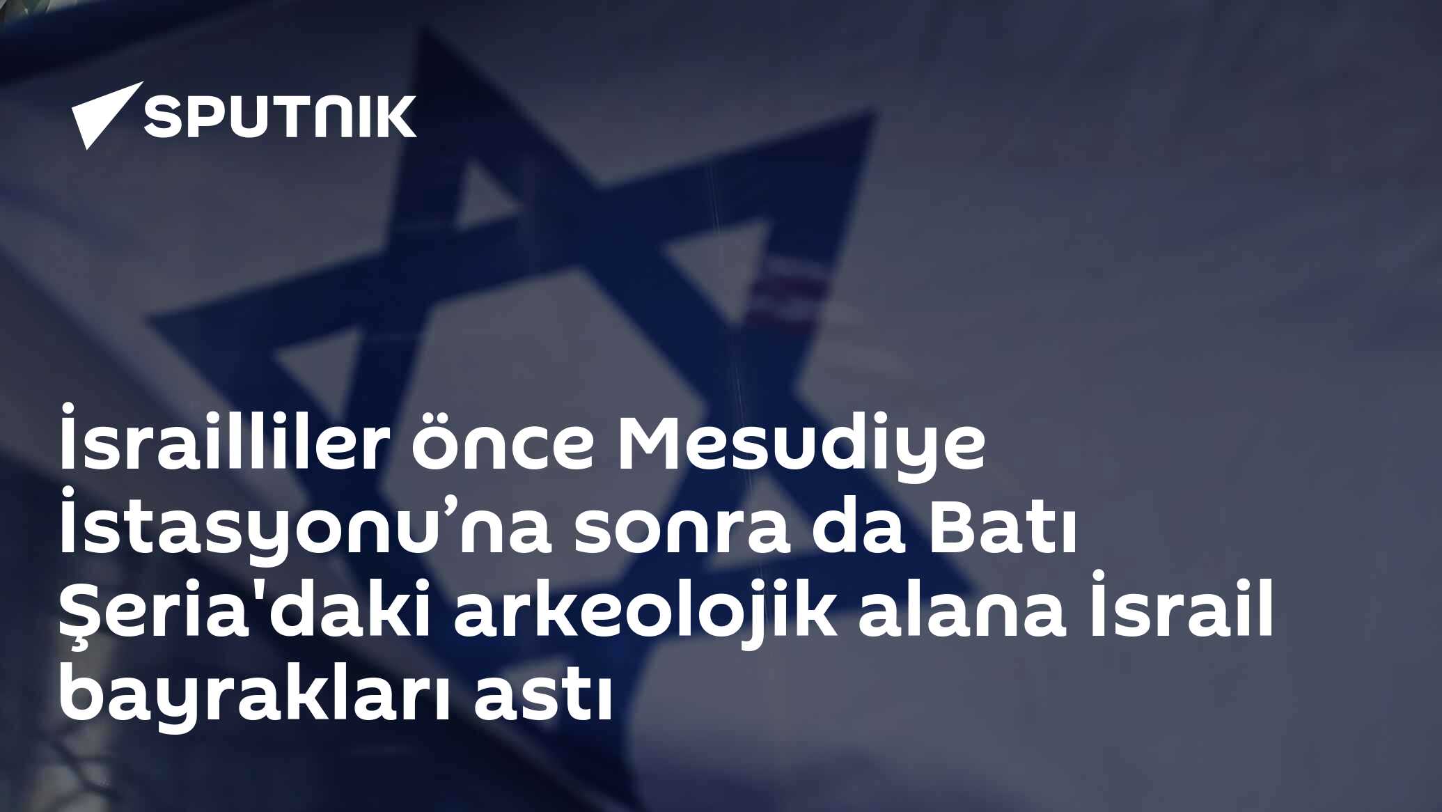 'El-Mesudiye Tren İstasyonuna Bayrak Asma' Eylemleri Batı Şeria'da Gerilim Artışı