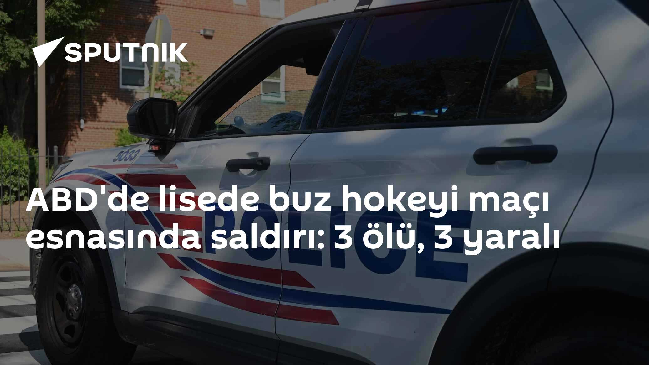ABD'de lisede buz hokeyi maçı esnasında saldırı: 3 ölü, 3 yaralı