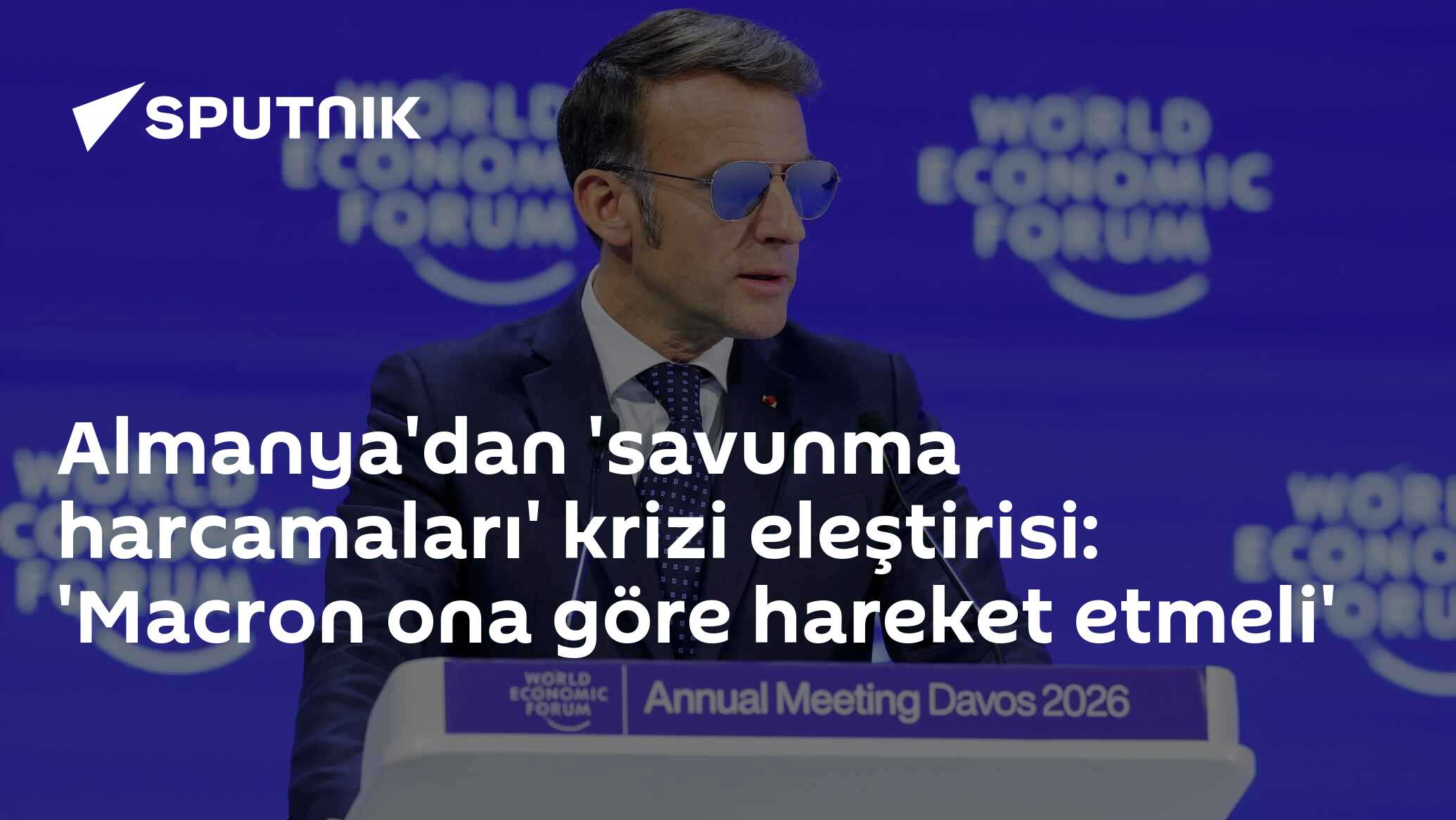 Almanya'dan 'savunma harcamaları' krizi eleştirisi: 'Macron ona göre hareket etmeli'