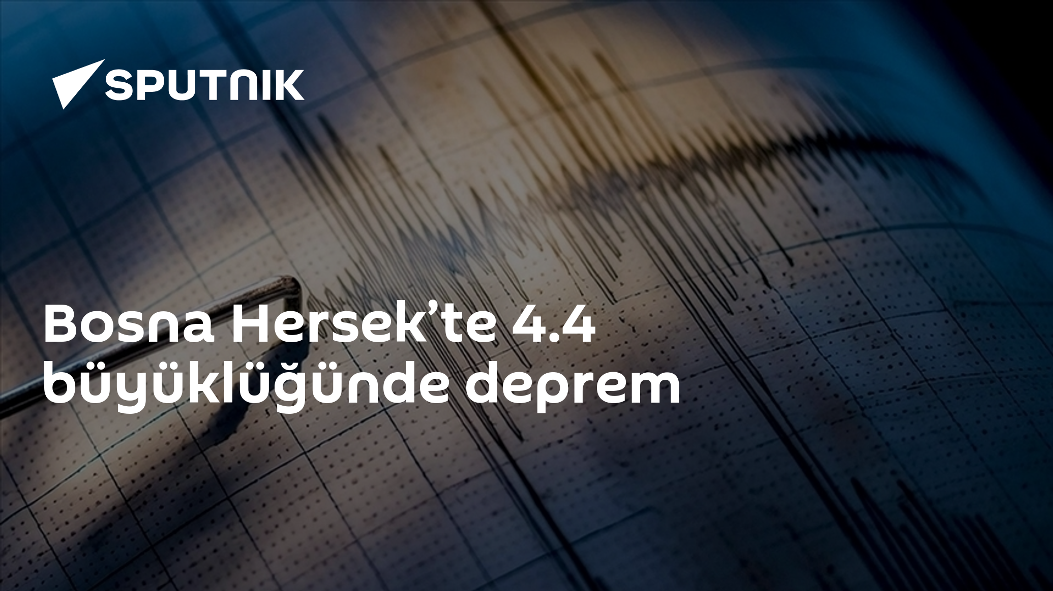 Bosna Hersek’te 4.4 büyüklüğünde deprem