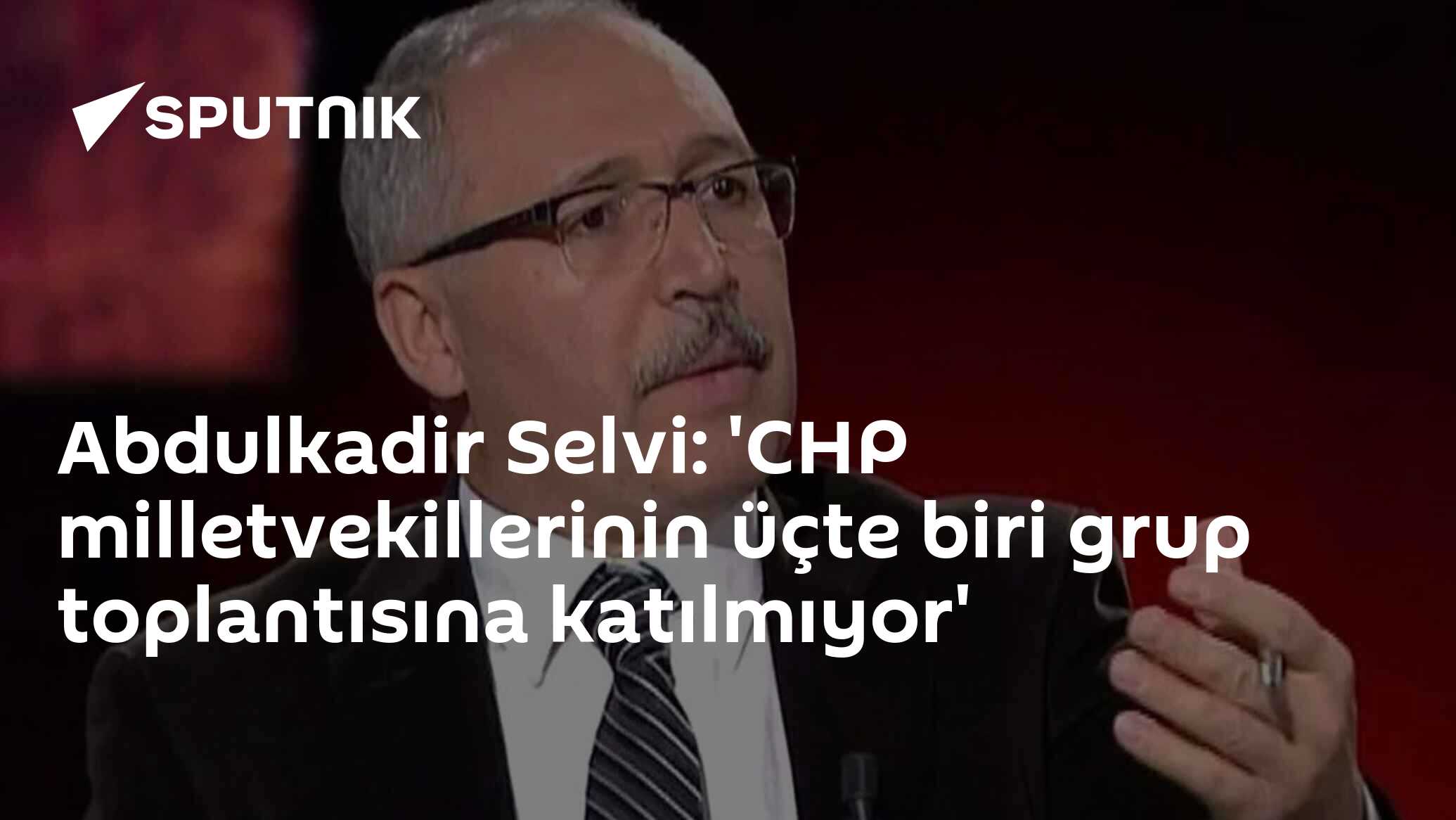 Abdulkadir Selvi: 'CHP milletvekillerinin üçte biri grup toplantısına katılmıyor'