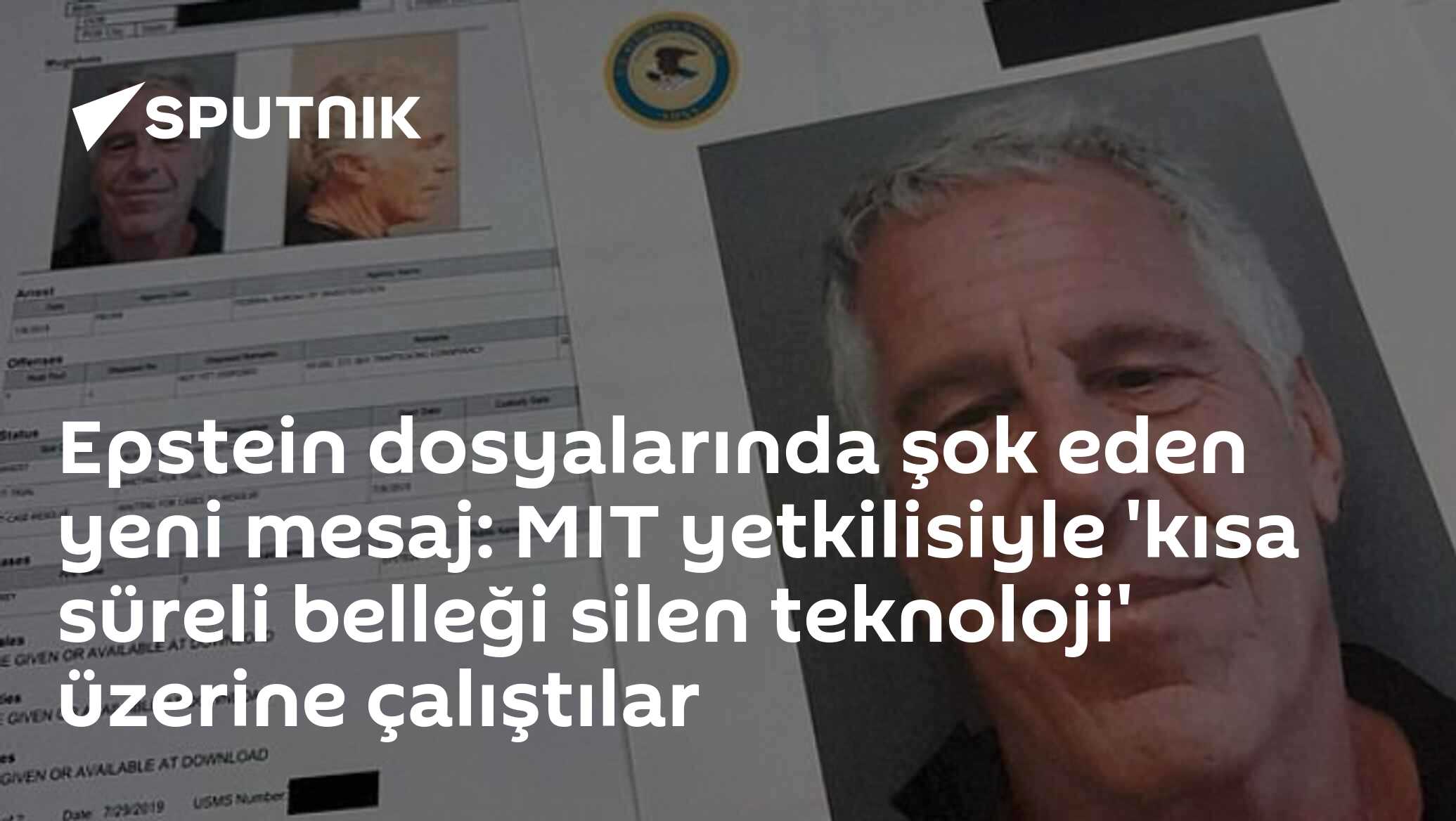 Epstein dosyalarında şok eden yeni mesaj: MIT yetkilisiyle 'kısa süreli belleği silen teknoloji' üzerine çalıştılar