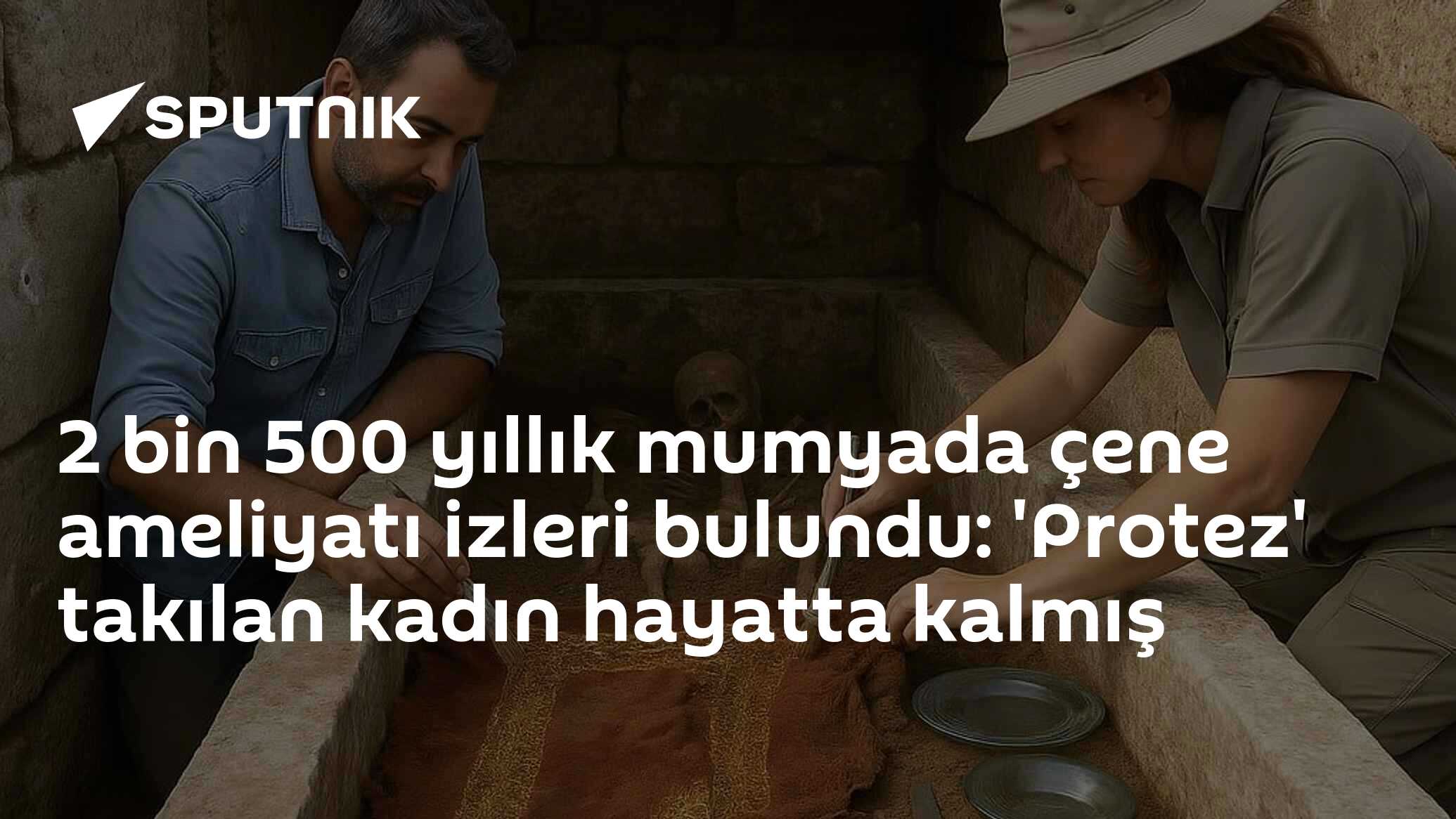 2 bin 500 yıllık mumyada çene ameliyatı izleri bulundu: 'Protez' takılan kadın hayatta kalmış