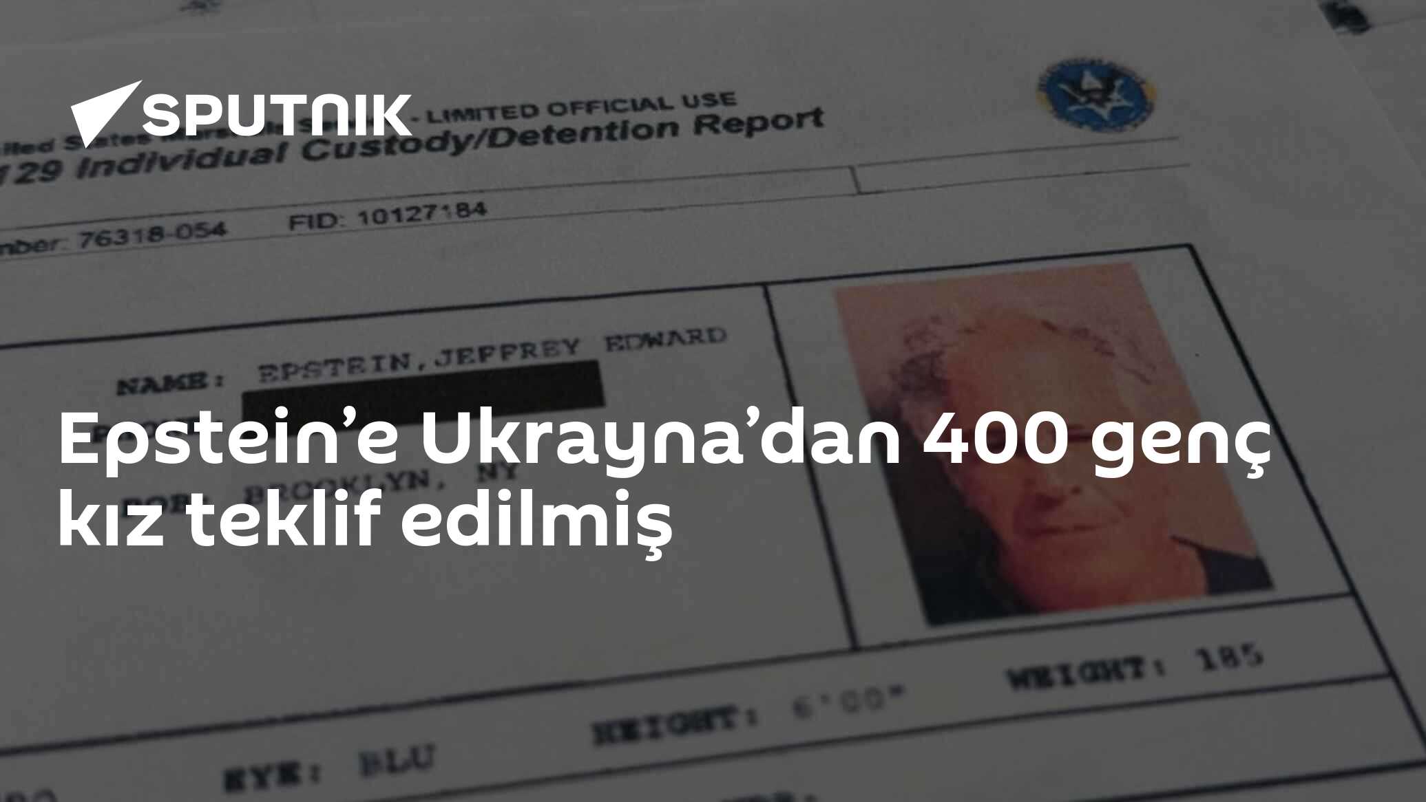 'Epstein'den Ukraine’daki Gece Bayan Teşebbüsu - Diken'