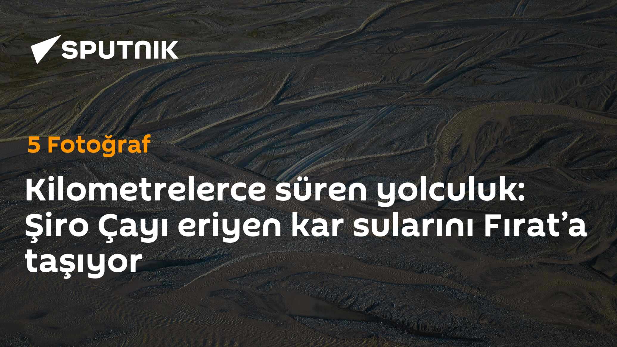 'Şiro Çayı'nın Yamaçları Üzerinden Akışı'