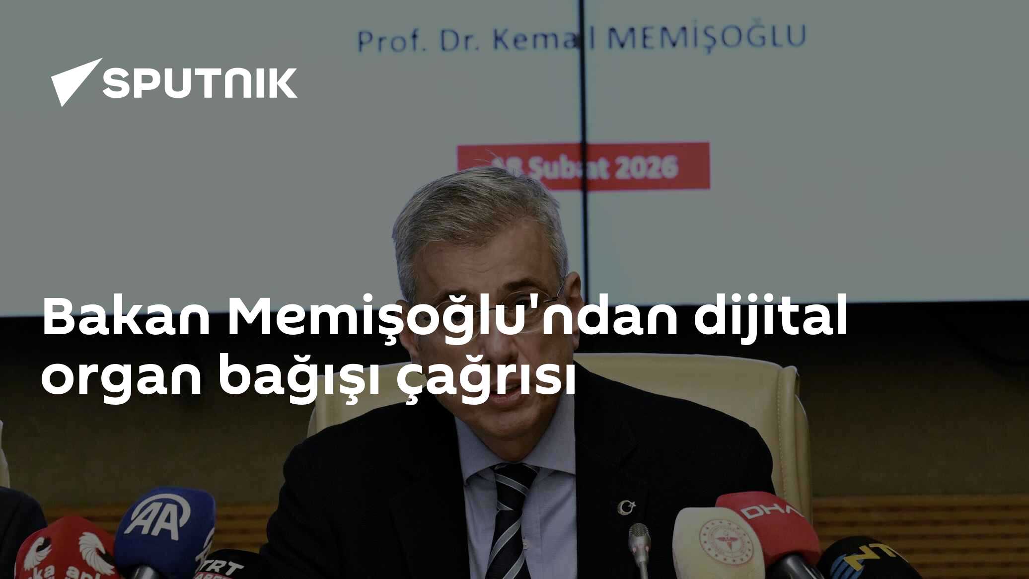 'Sağlık Bakanı Kemal Memisho&uuml;&ccedil;lu'ndan Dijital Organ Bağı Açığı Çağrıları'