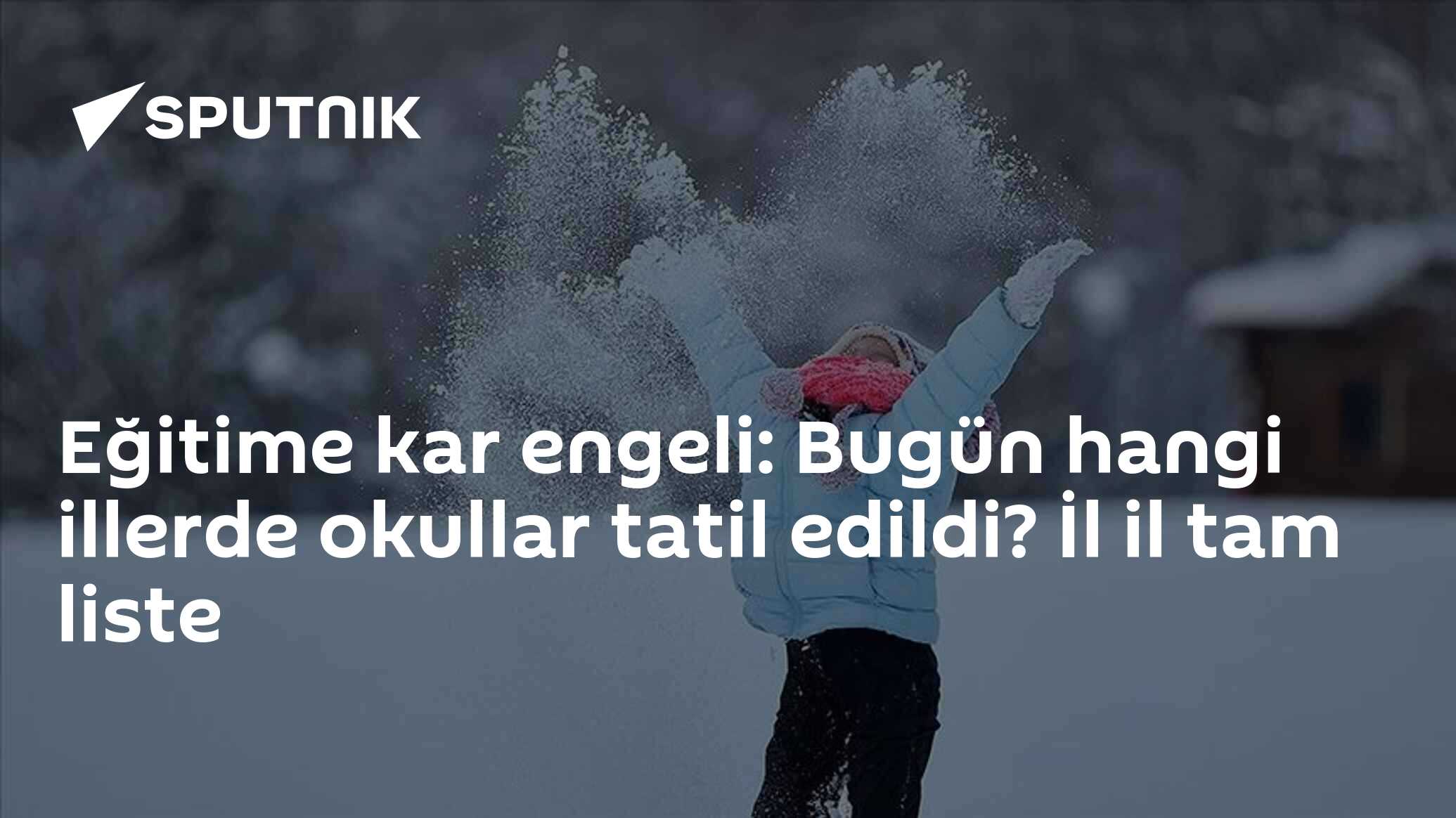 Meteoroloji Sarı Kodu: Eğitime Aralık Kar Engeli