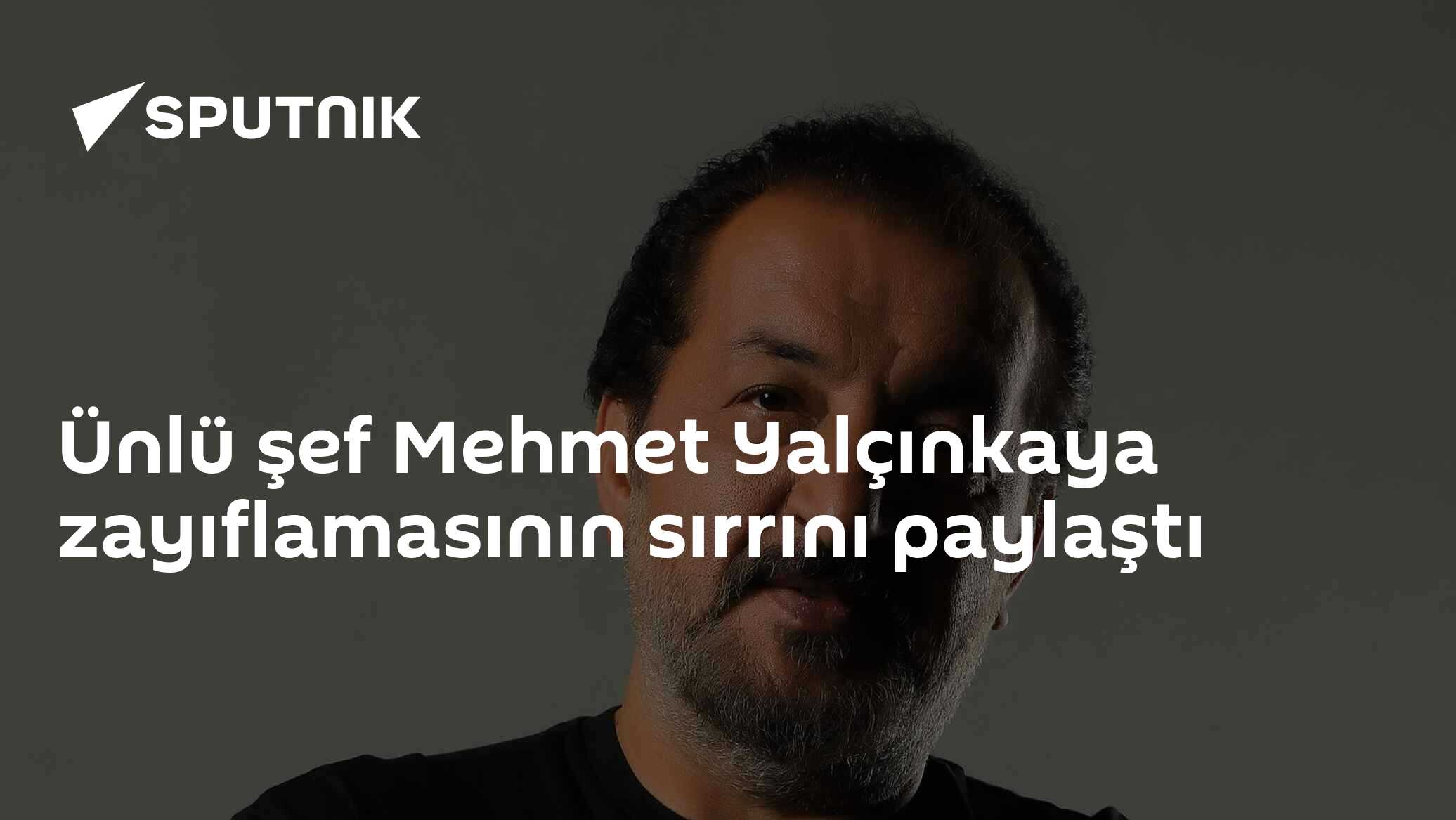 Ünlü şef Mehmet Yalçınkaya zayıflamasının sırrını paylaştı
