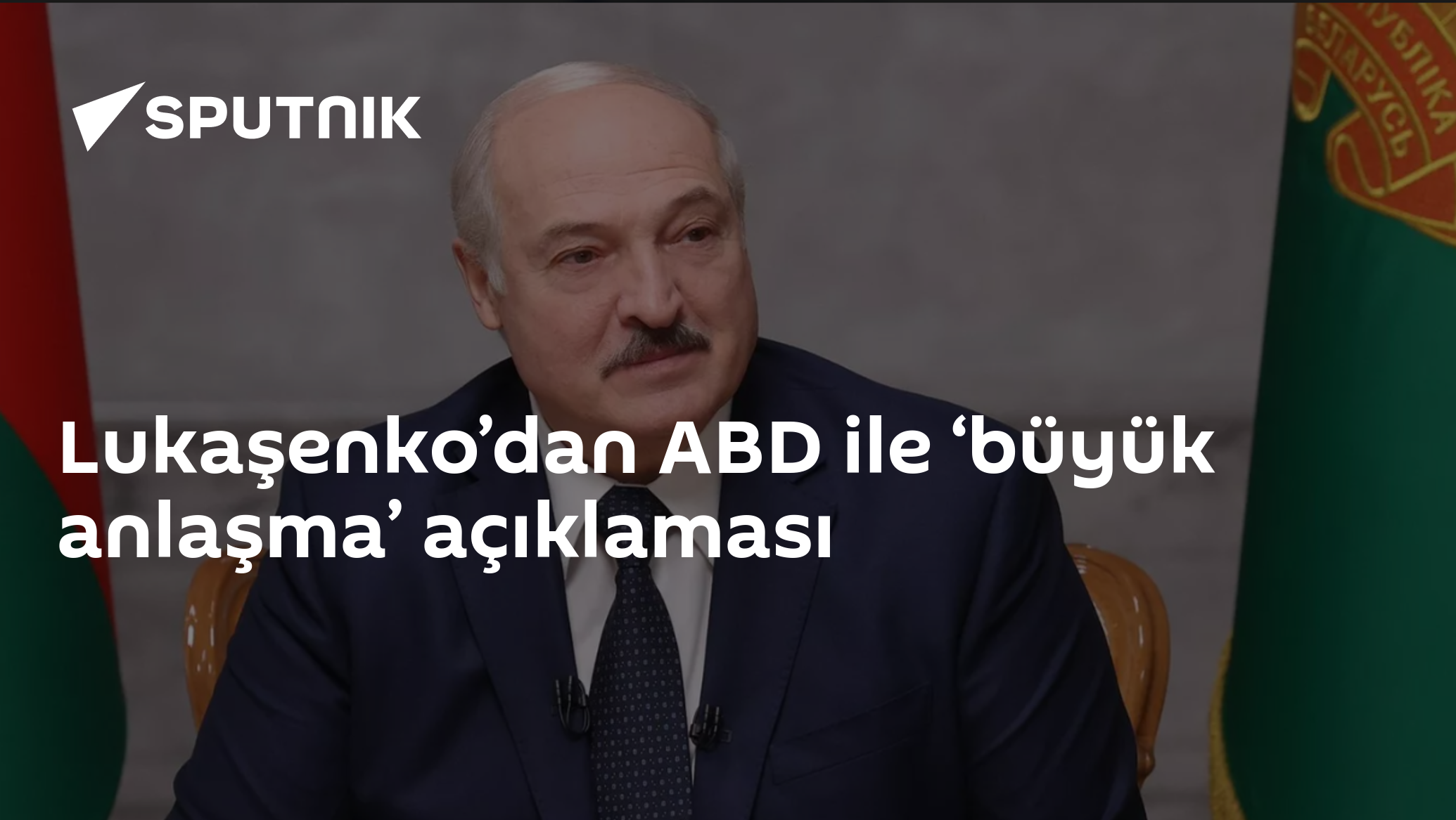 Lukaşenko’dan ABD ile ‘büyük anlaşma’ açıklaması