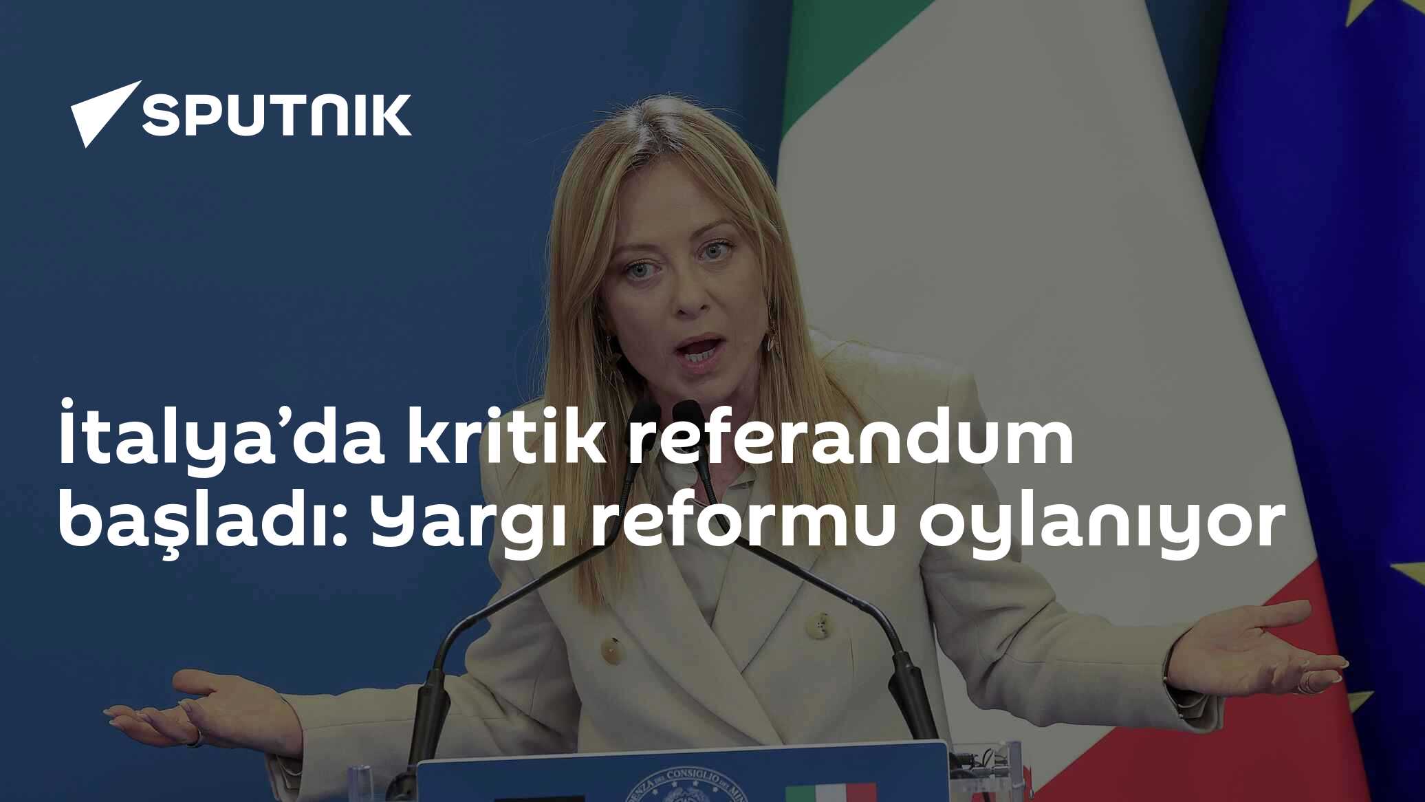 İtalya’da kritik referandum başladı: Yargı reformu oylanıyor