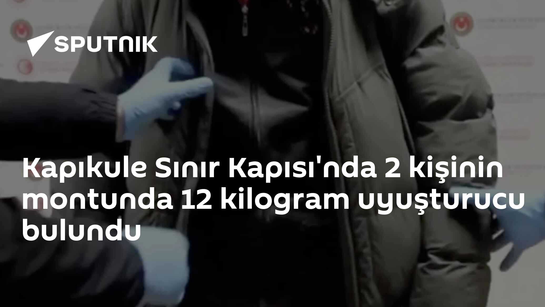 Kapıkule Sınır Kapısı'nda 2 kişinin montunda 12 kilogram uyuşturucu bulundu