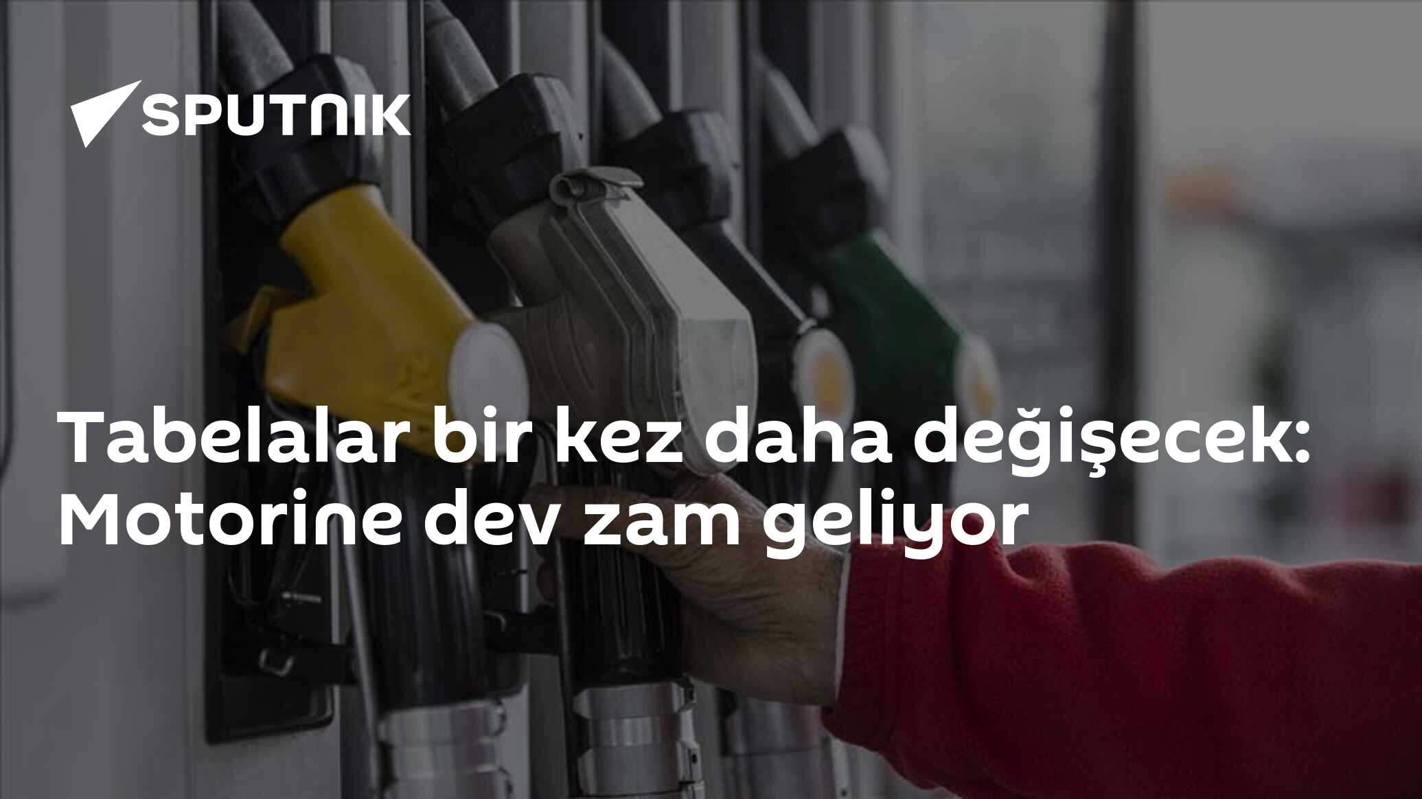 Tabelalar bir kez daha değişecek: Motorine dev zam geliyor