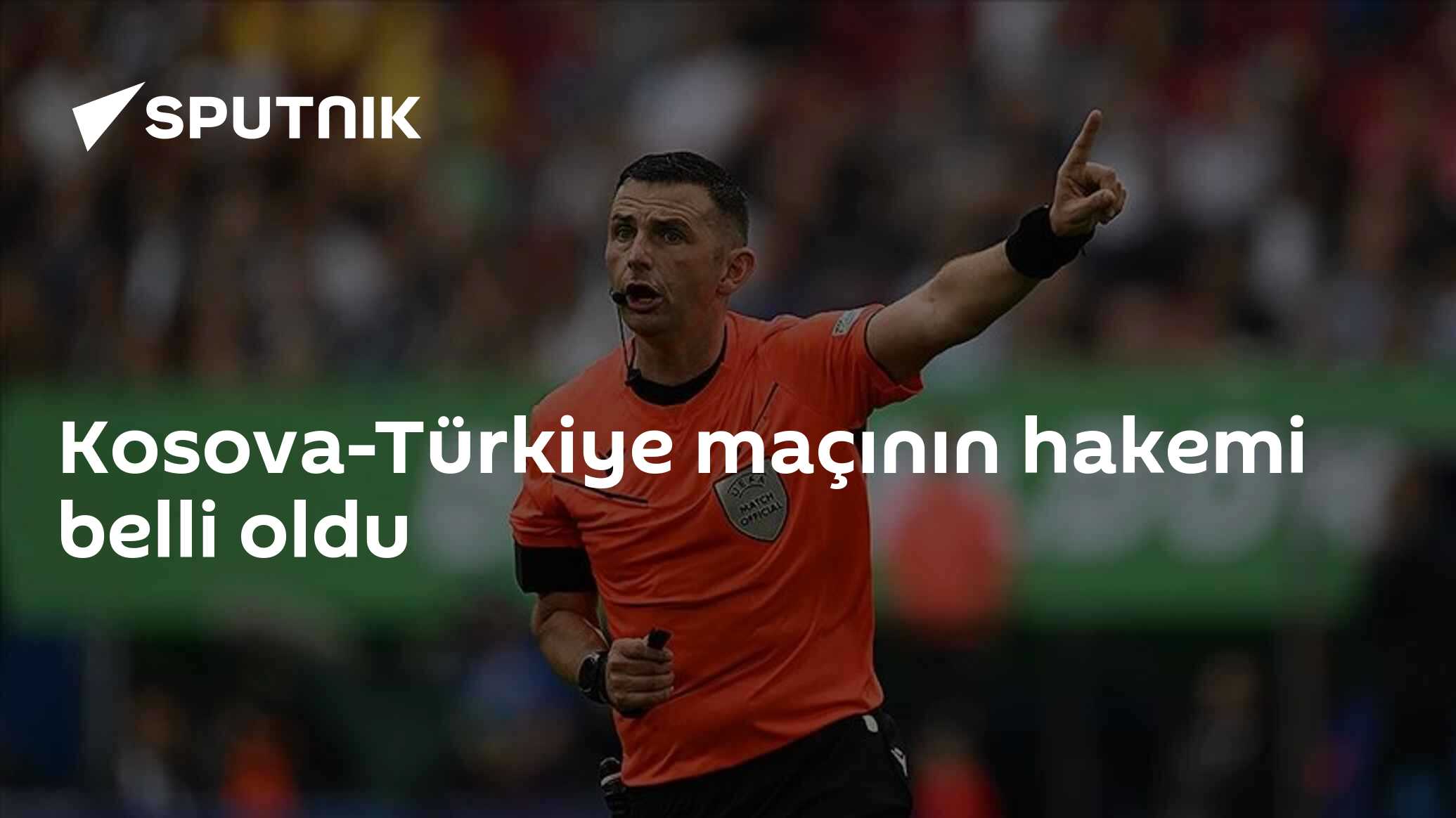 Kosova-Türkiye maçının hakemi belli oldu