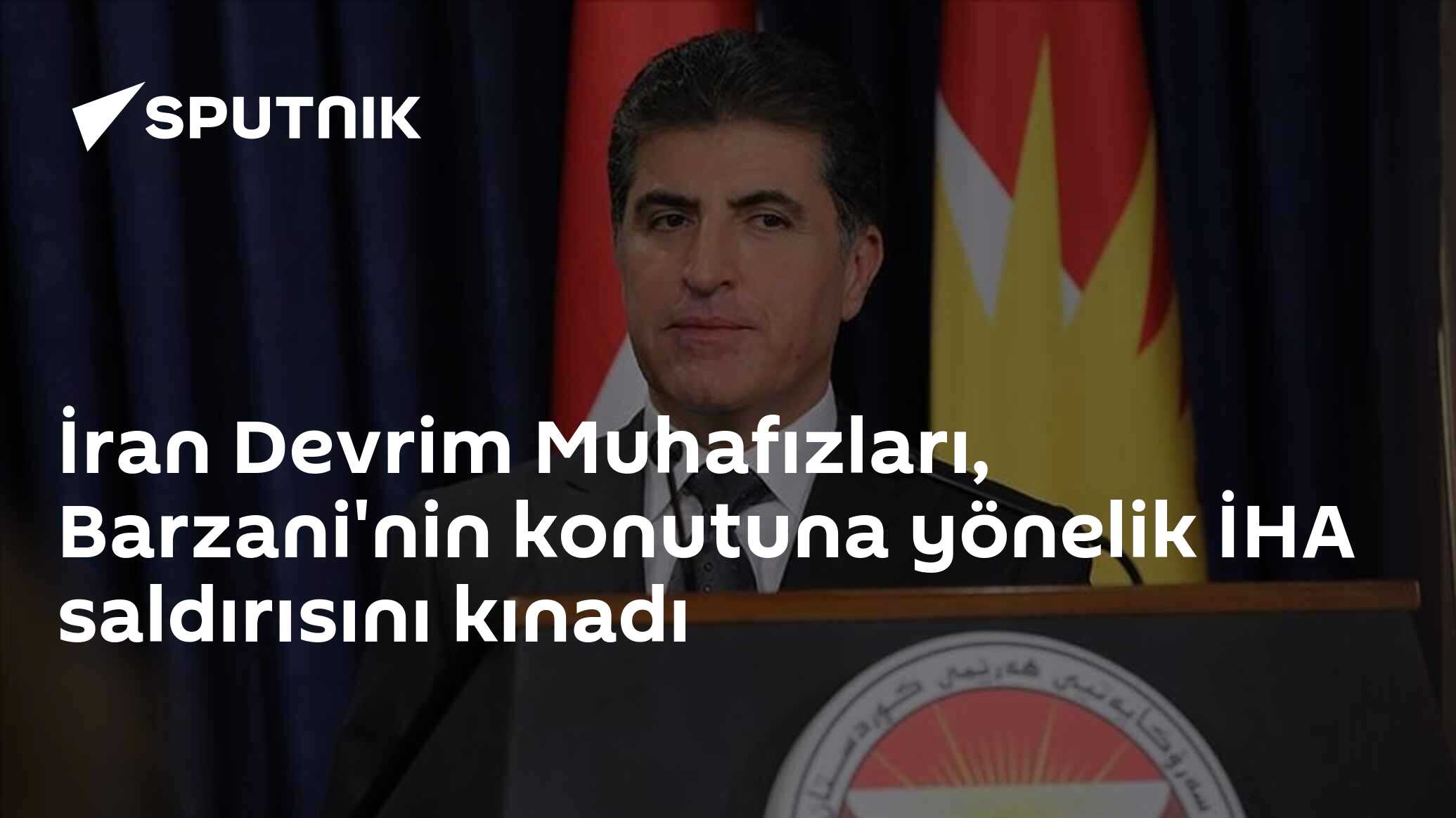 İran Devrim Muhafızları, Barzani'nin konutuna yönelik İHA saldırısını kınadı