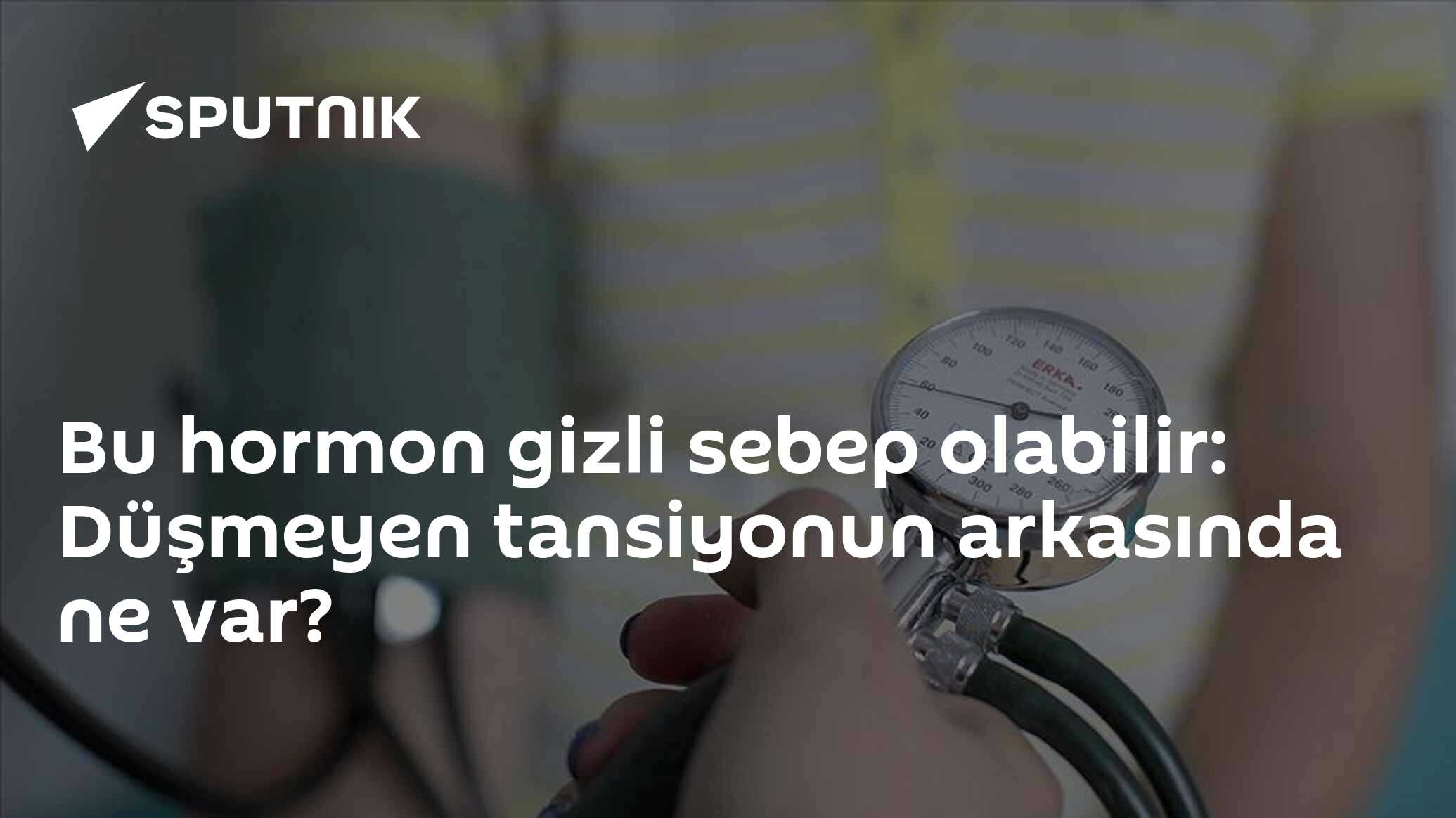 Bu hormon gizli sebep olabilir: Düşmeyen tansiyonun arkasında ne var?