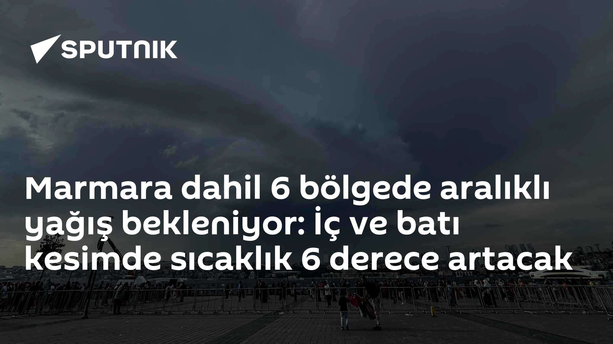 Marmara dahil 6 bölgede aralıklı yağış bekleniyor: İç ve batı kesimde sıcaklık 6 derece artacak