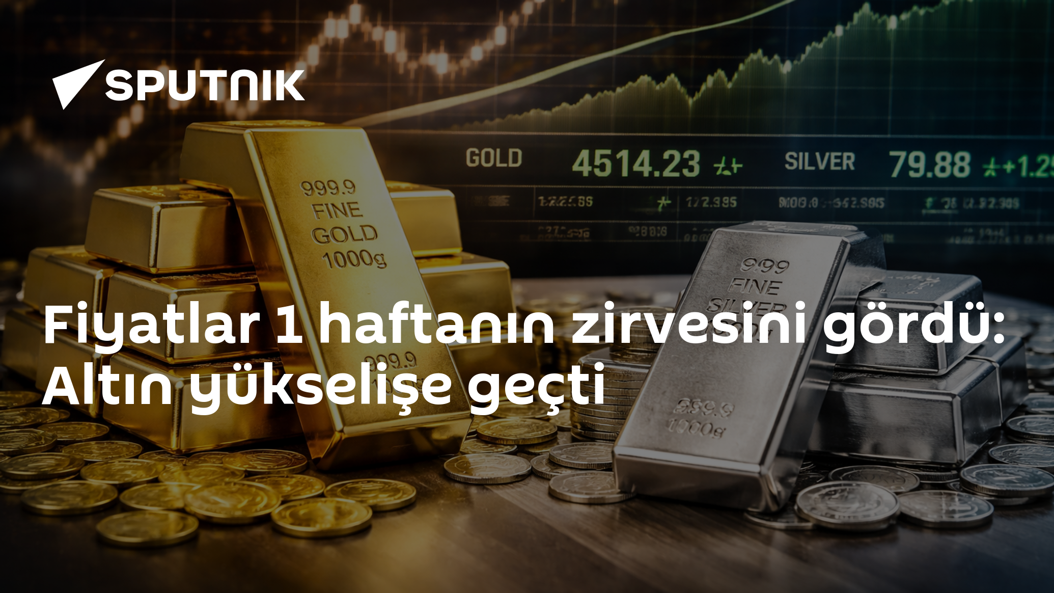 Fiyatlar 1 haftanın zirvesini gördü: Altın yükselişe geçti