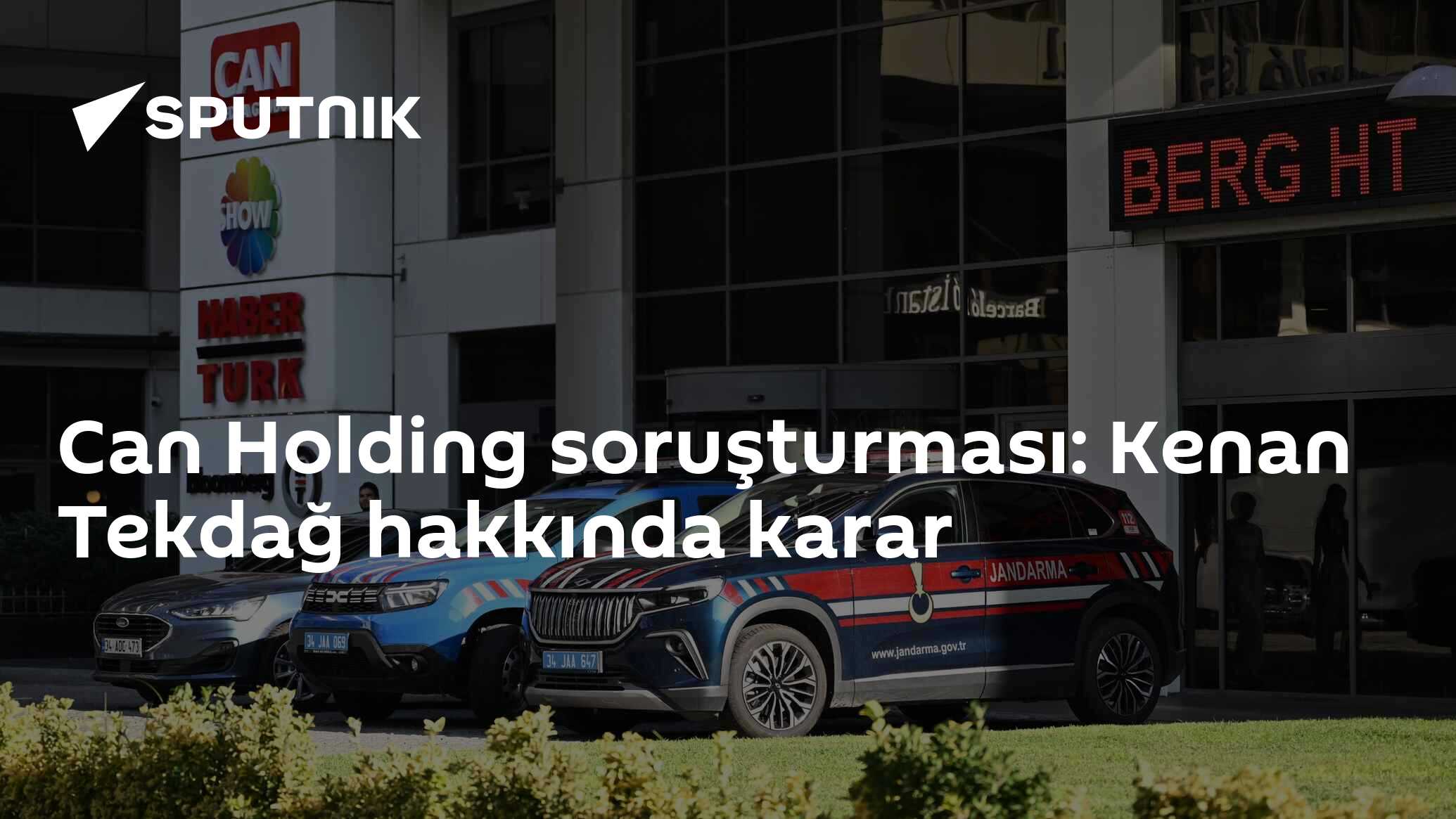 Can Holding soruşturması: Kenan Tekdağ hakkında karar