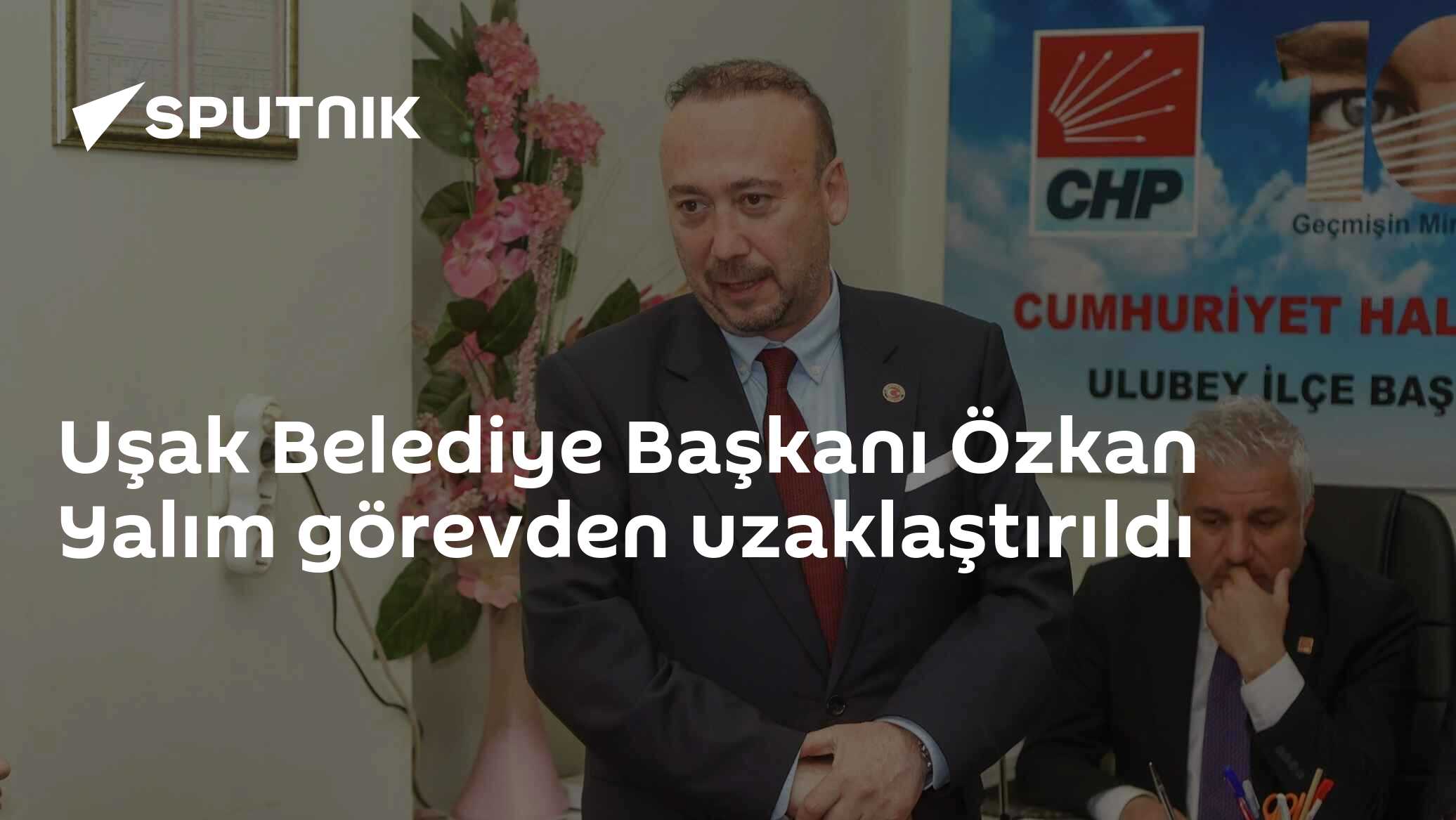 Uşak Belediye Başkanı Özkan Yalım görevden uzaklaştırıldı