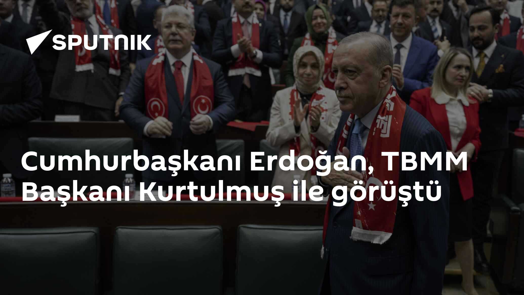 Cumhurbaşkanı Erdoğan, TBMM Başkanı Kurtulmuş ile görüştü
