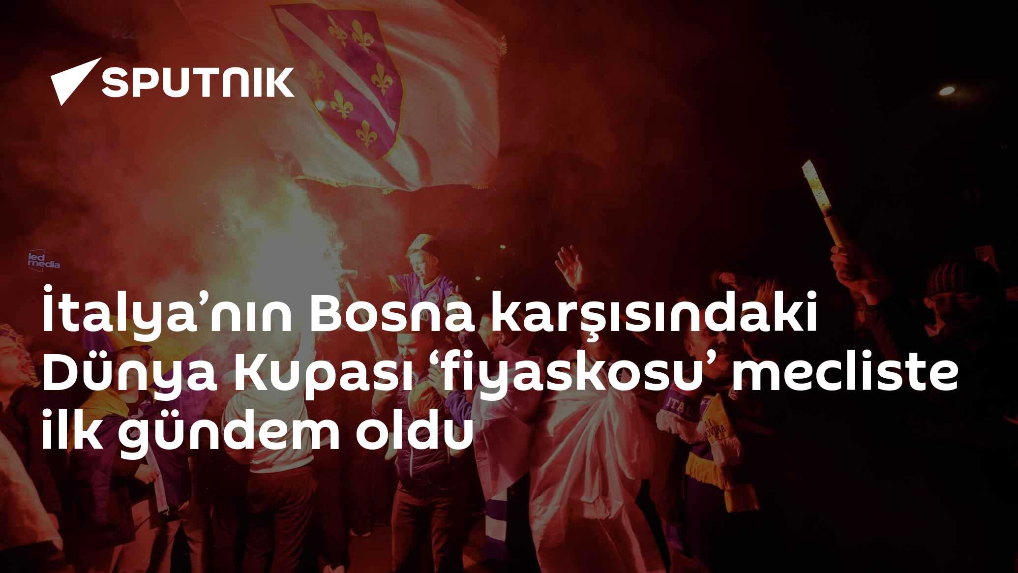 İtalya’nın Bosna karşısındaki Dünya Kupası ‘fiyaskosu’ mecliste ilk gündem oldu