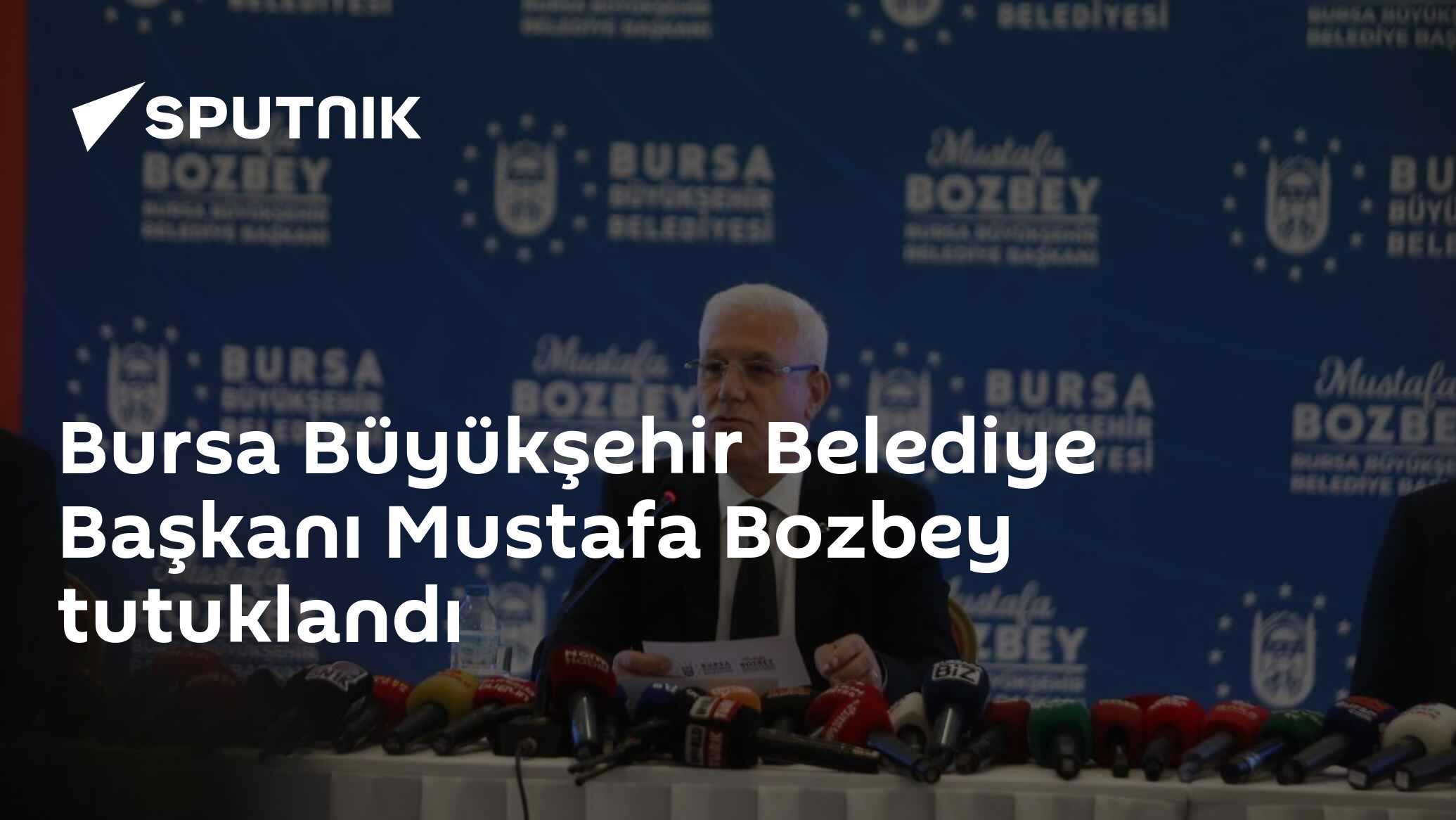 Bursa Büyükşehir Belediye Başkanı Mustafa Bozbey tutuklandı