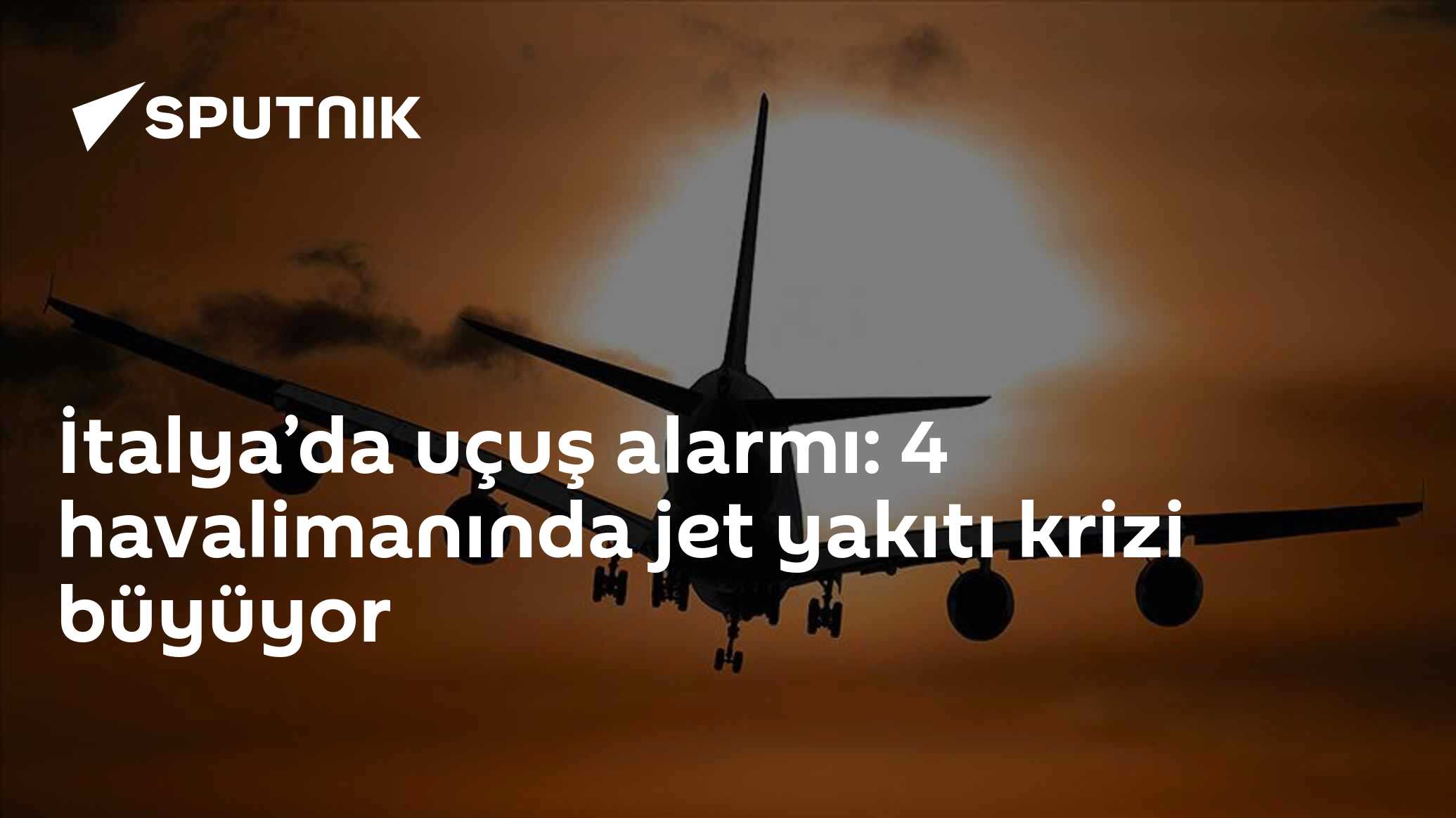 İtalya’da uçuş alarmı: 4 havalimanında jet yakıtı krizi büyüyor